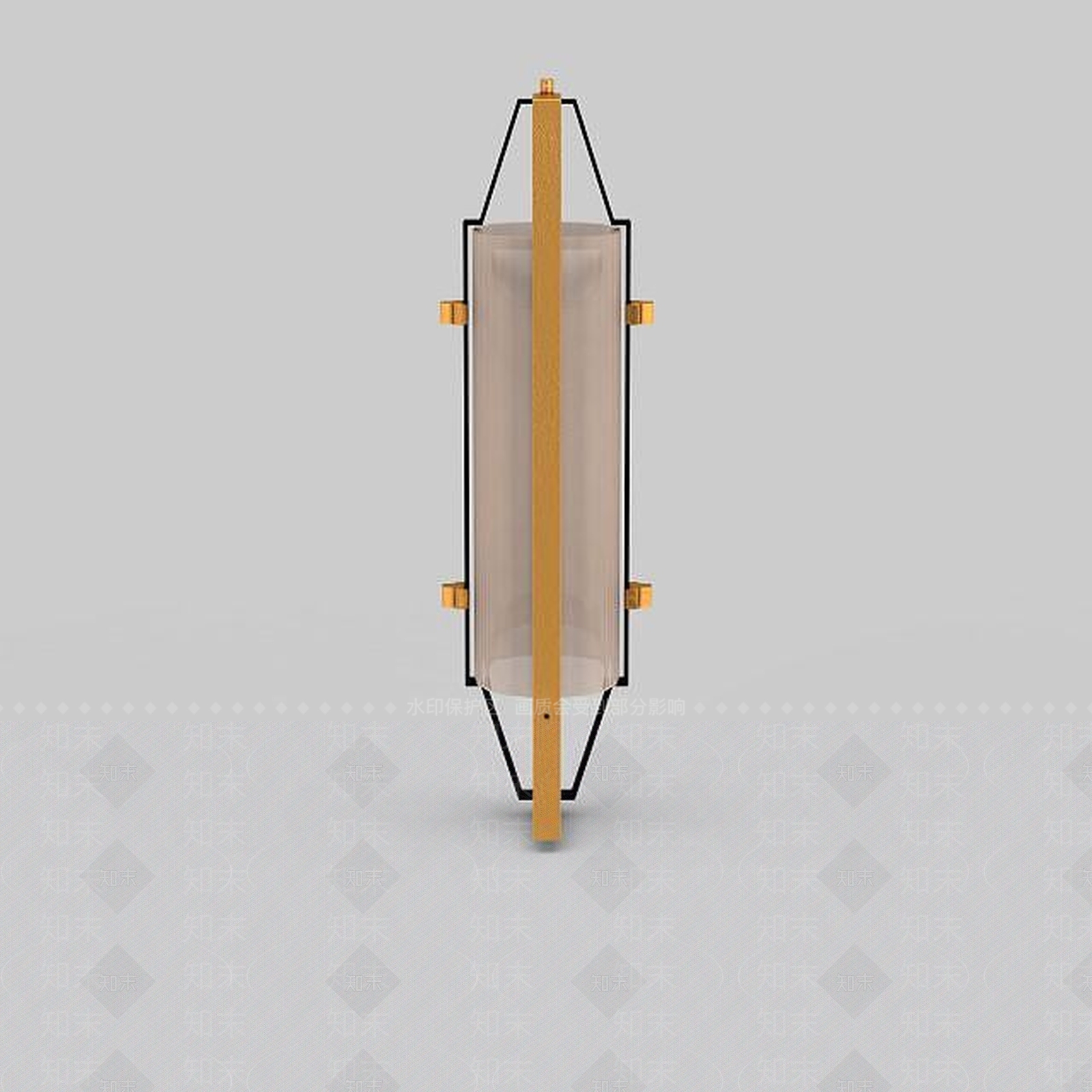 现代壁灯3D模型下载【ID:1197653359】