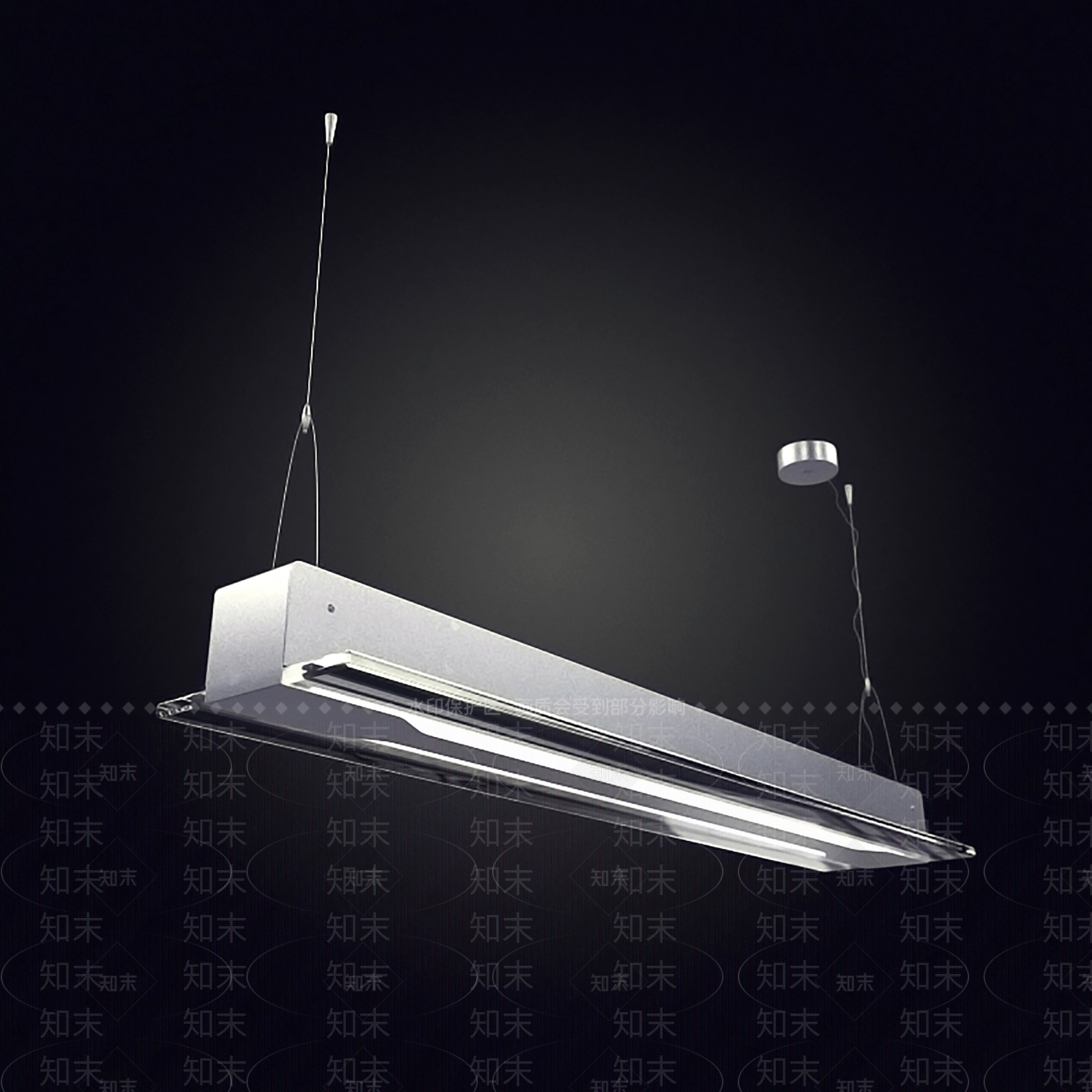 工业简约客厅吊灯3D模型下载【ID:1197655962】