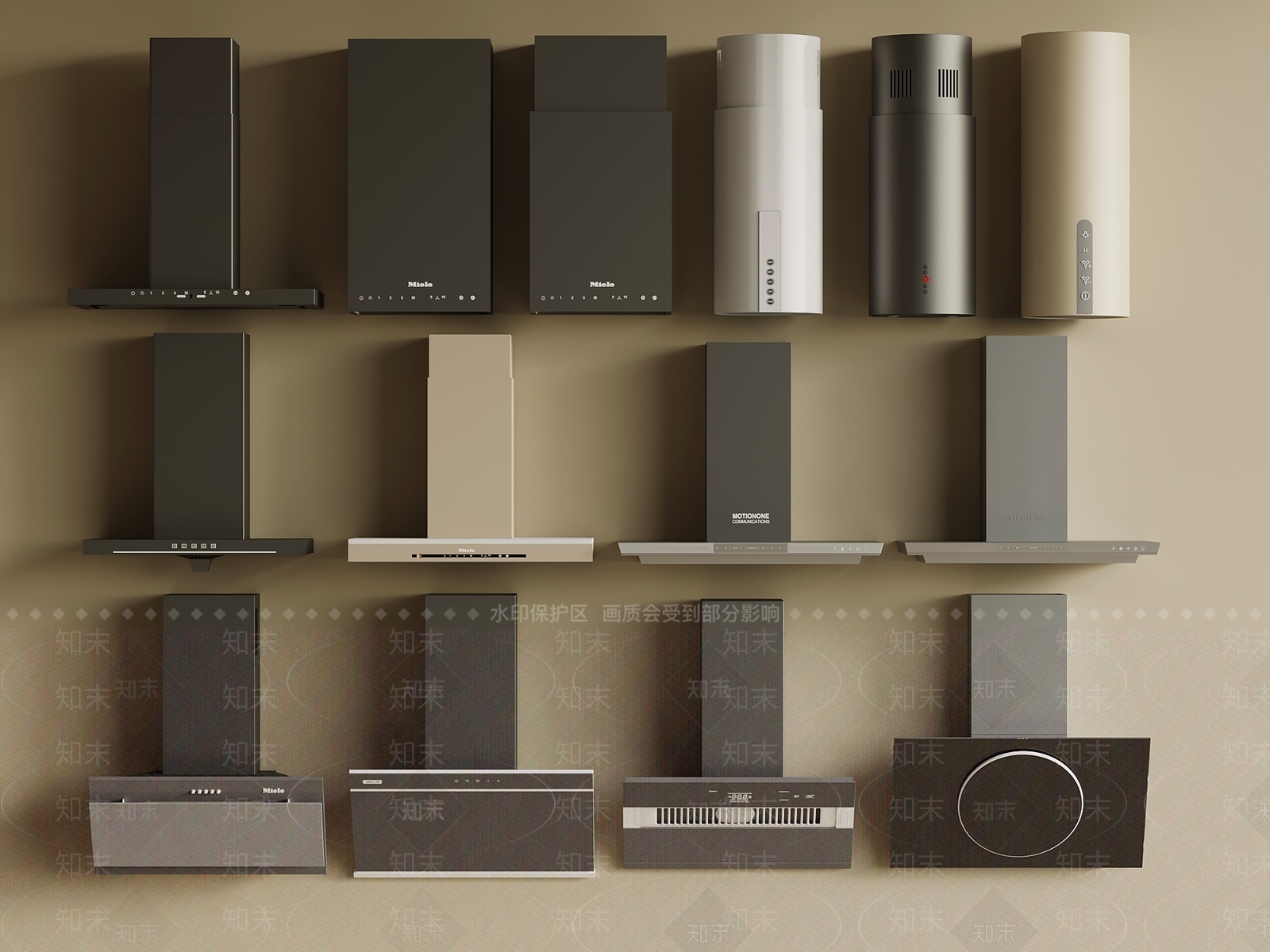 油烟机SU模型下载【ID:1197657809】