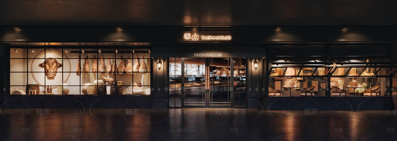 美式咖啡厅3D模型下载【ID:1197658301】