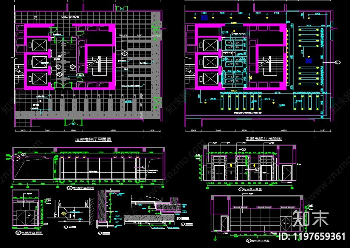 现代楼梯节点施工图下载【ID:1197659361】