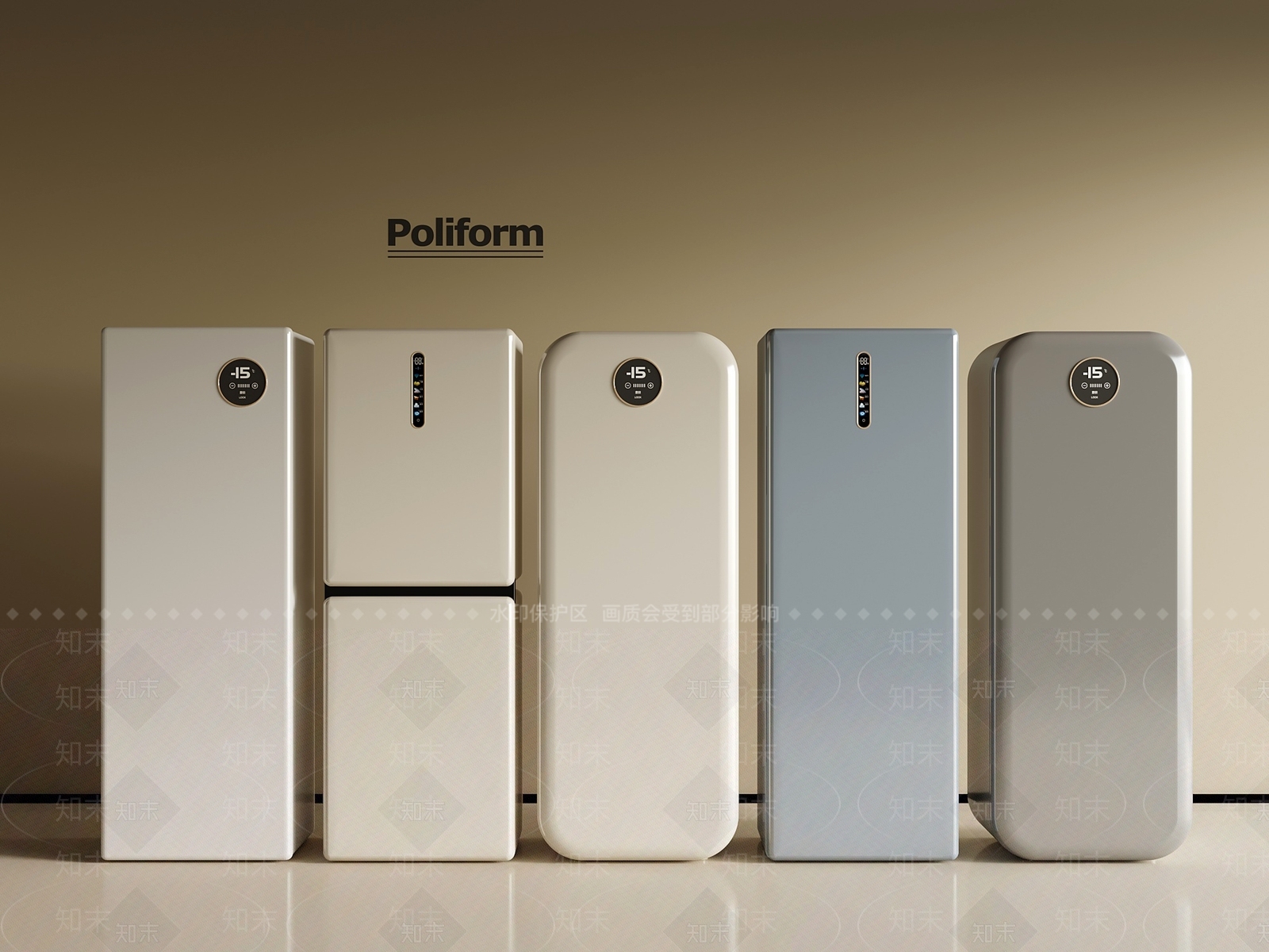 冰箱3D模型下载【ID:1197661323】