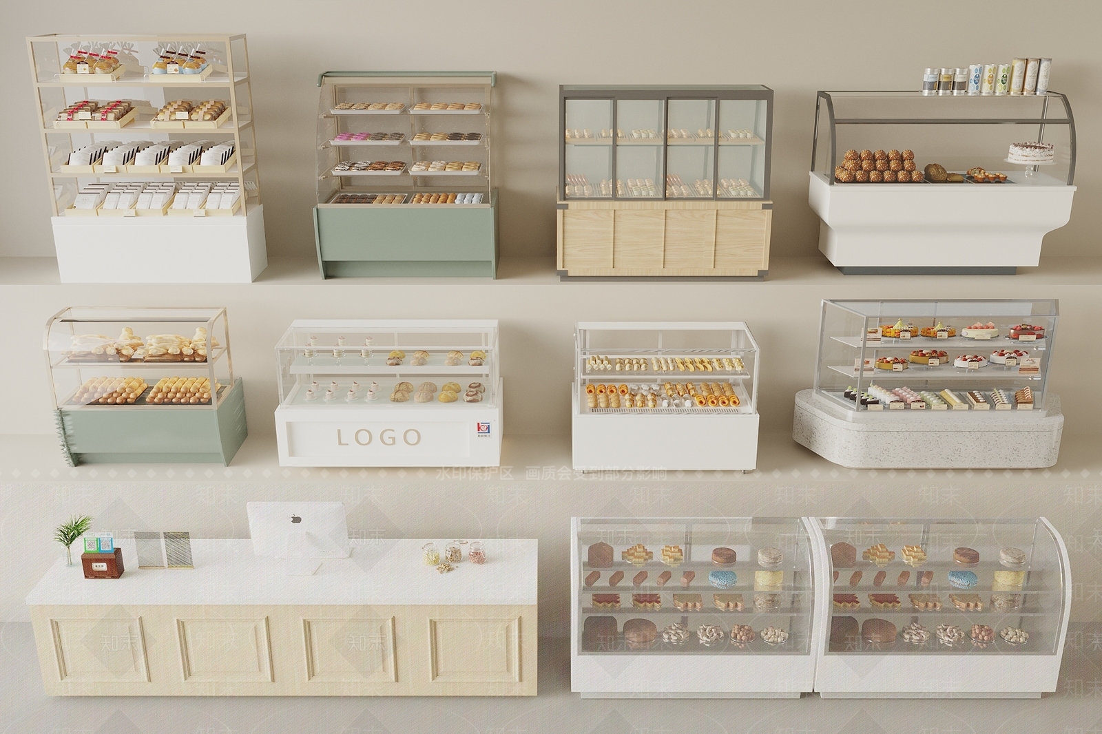 货架3D模型下载【ID:1197664714】