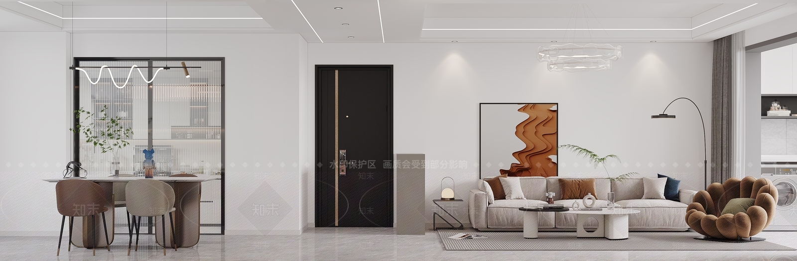 玻璃门储物展示柜书柜3D模型下载【ID:1227401780】