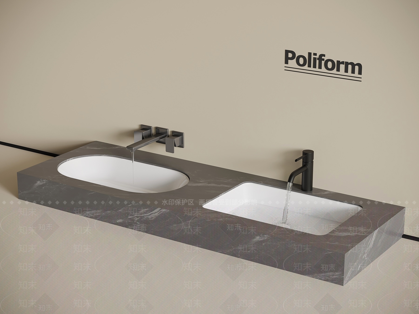 洗手台3D模型下载【ID:1197672111】