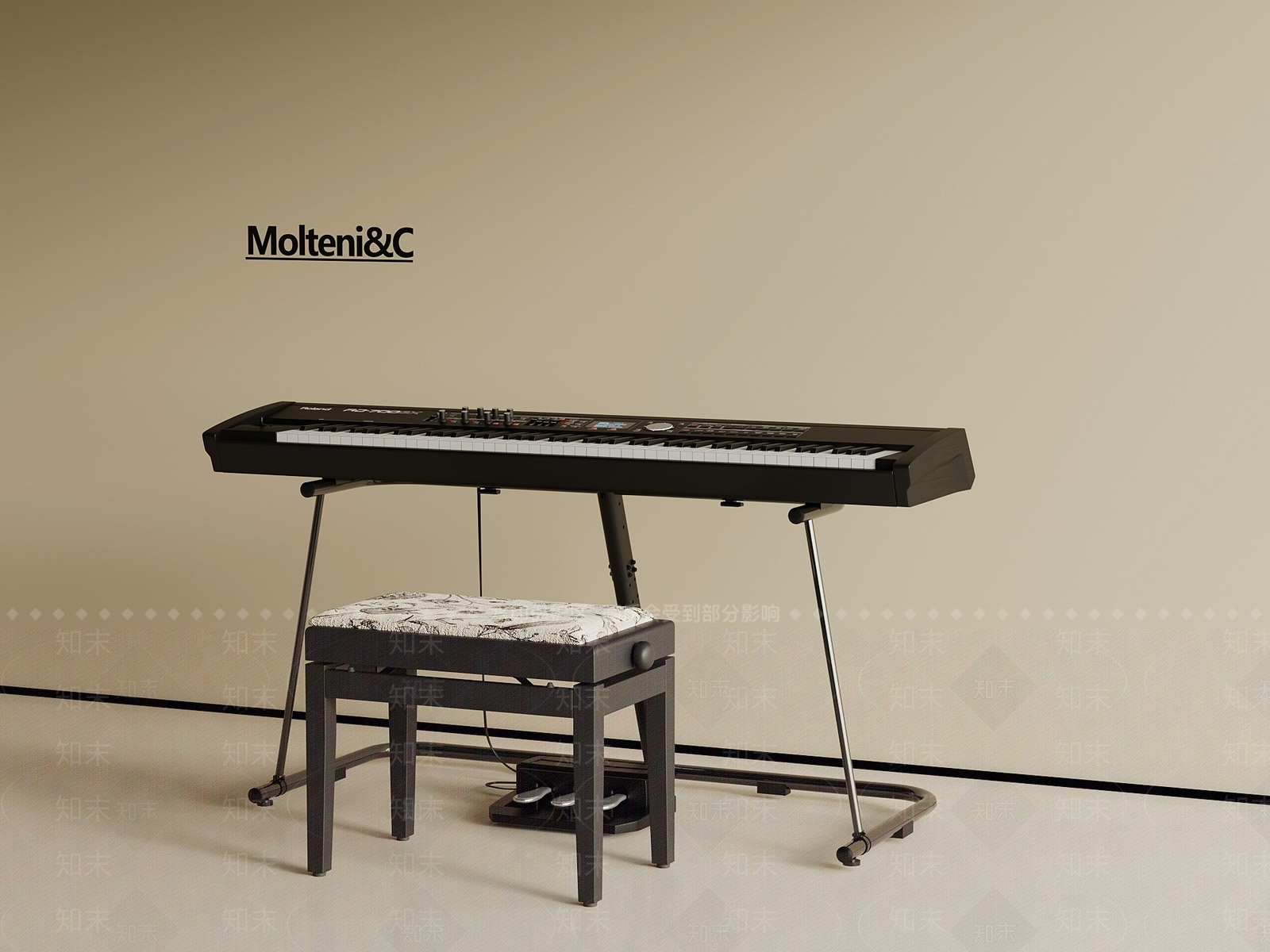 乐器3D模型下载【ID:1197673074】