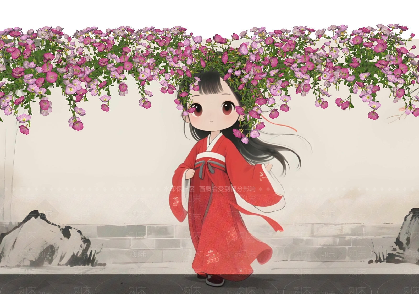 现代新中式花艺SU模型下载【ID:1197675257】