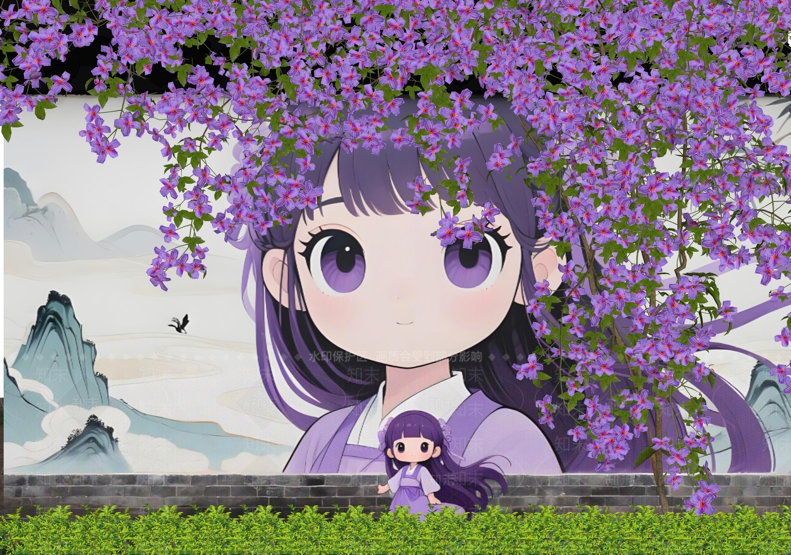 现代新中式花艺SU模型下载【ID:1197675406】