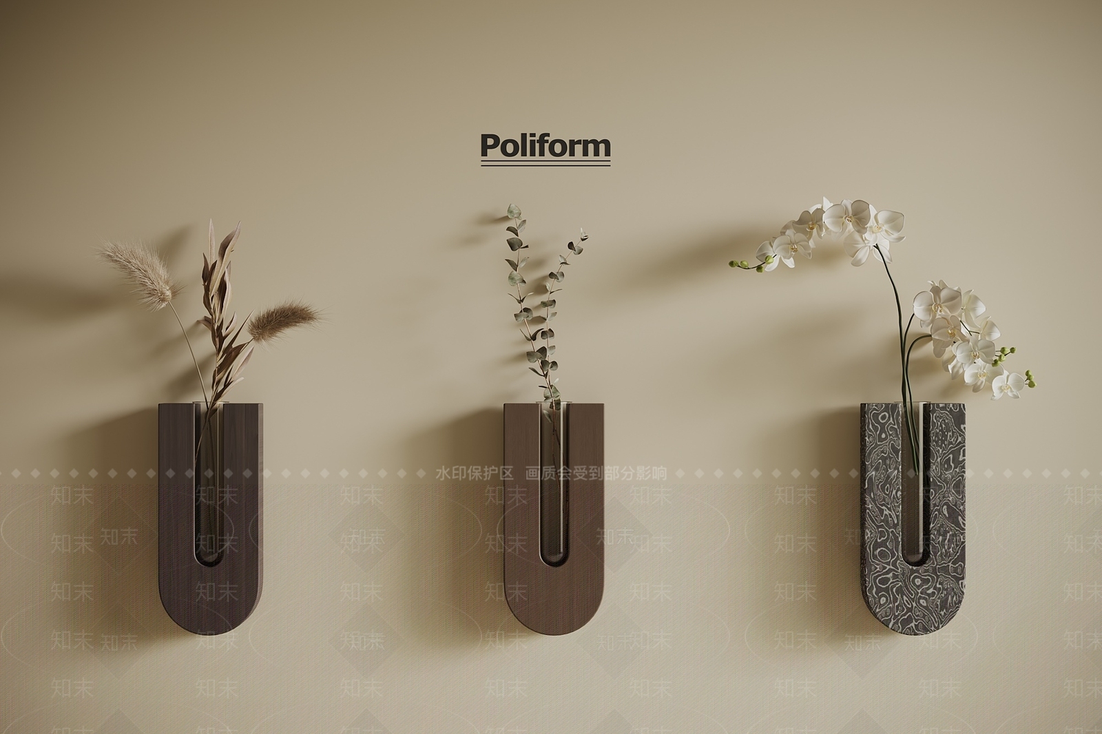 现代意式挂件3D模型下载【ID:1197677344】