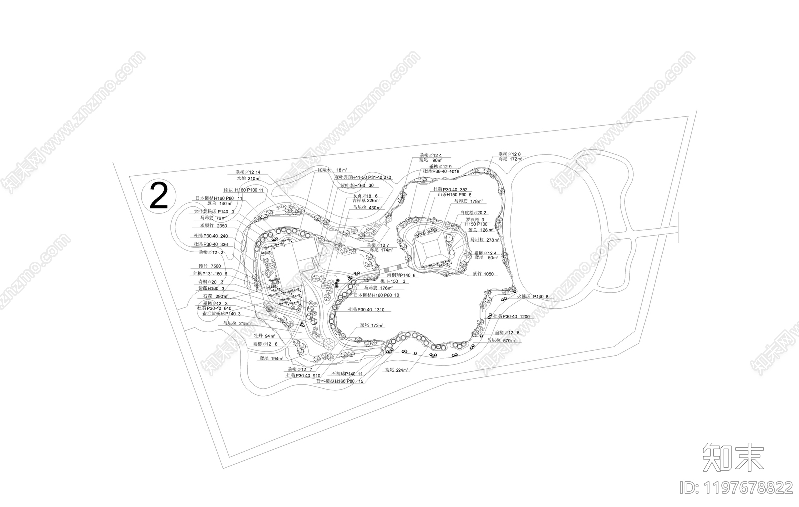 其他公园景观cad施工图下载【ID:1197678822】