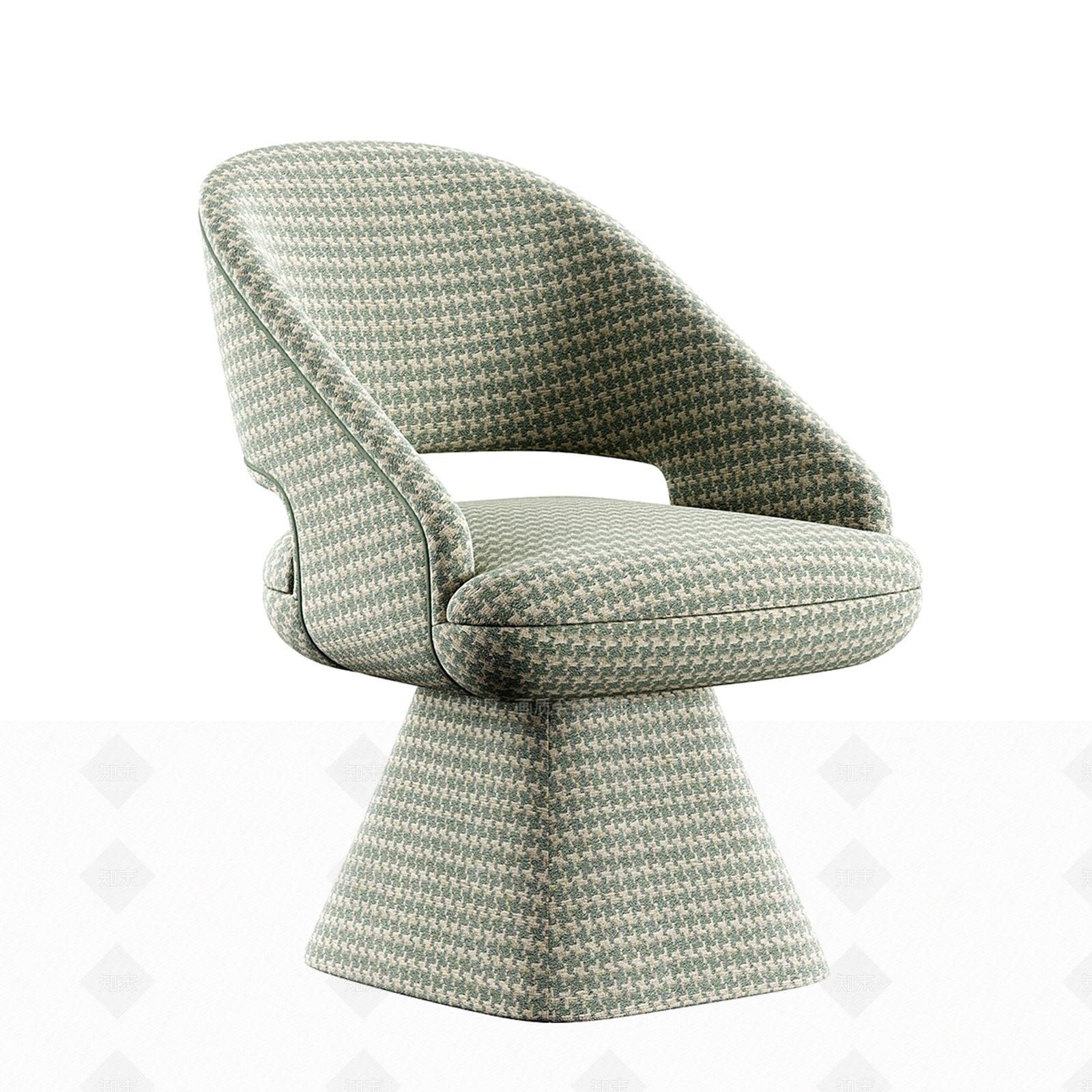 现代休闲椅3D模型下载【ID:1197680764】