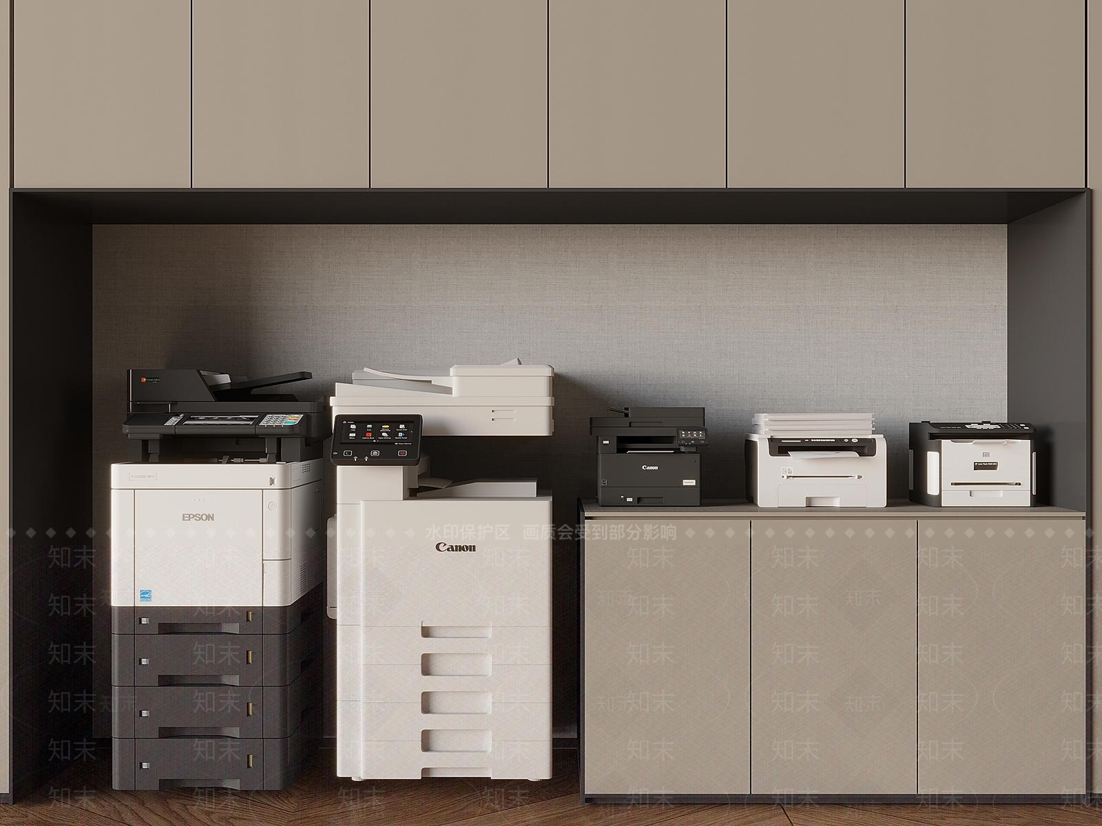 打印机3D模型下载【ID:1197682485】