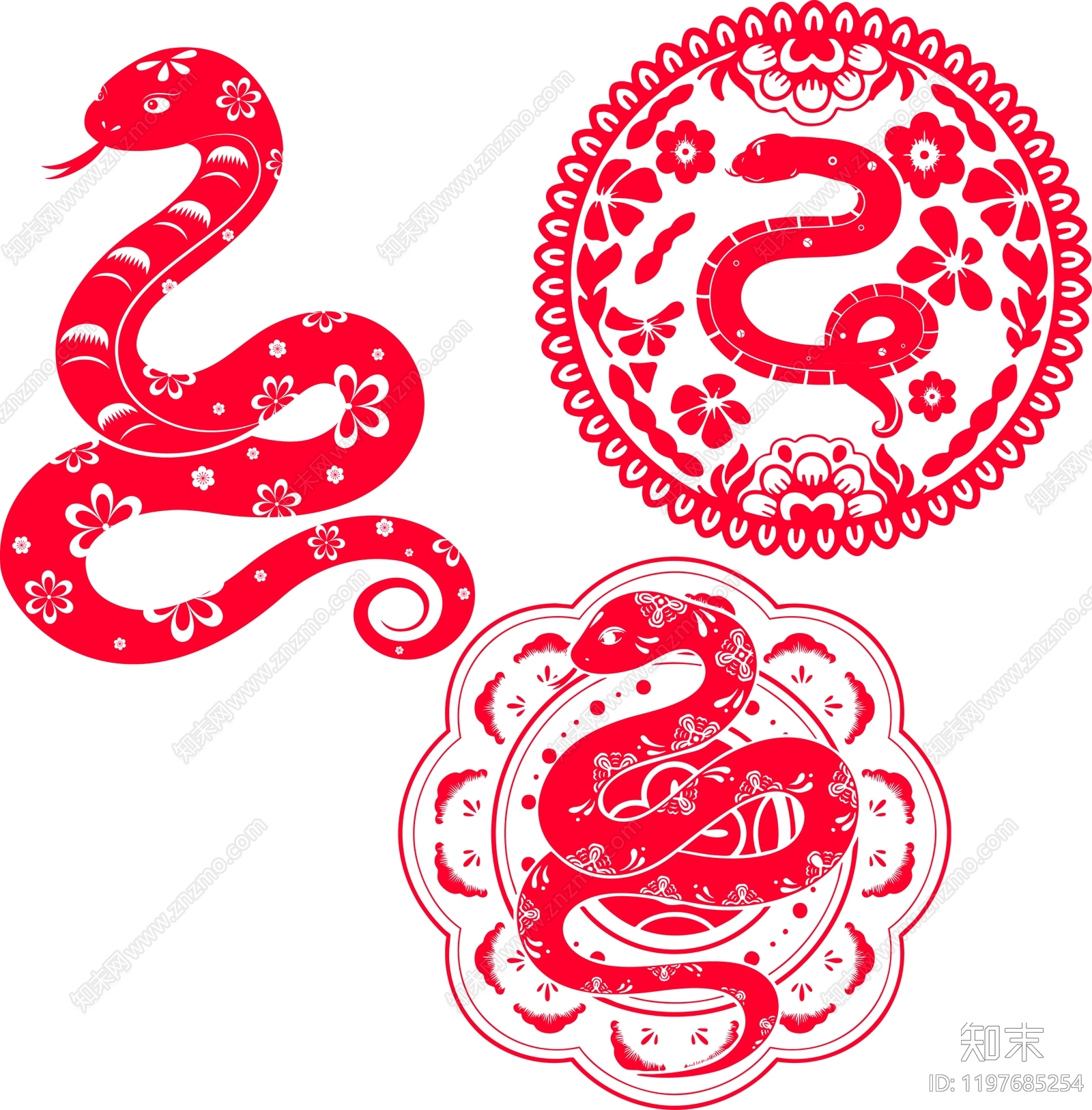 现代剪纸下载【ID:1197685254】