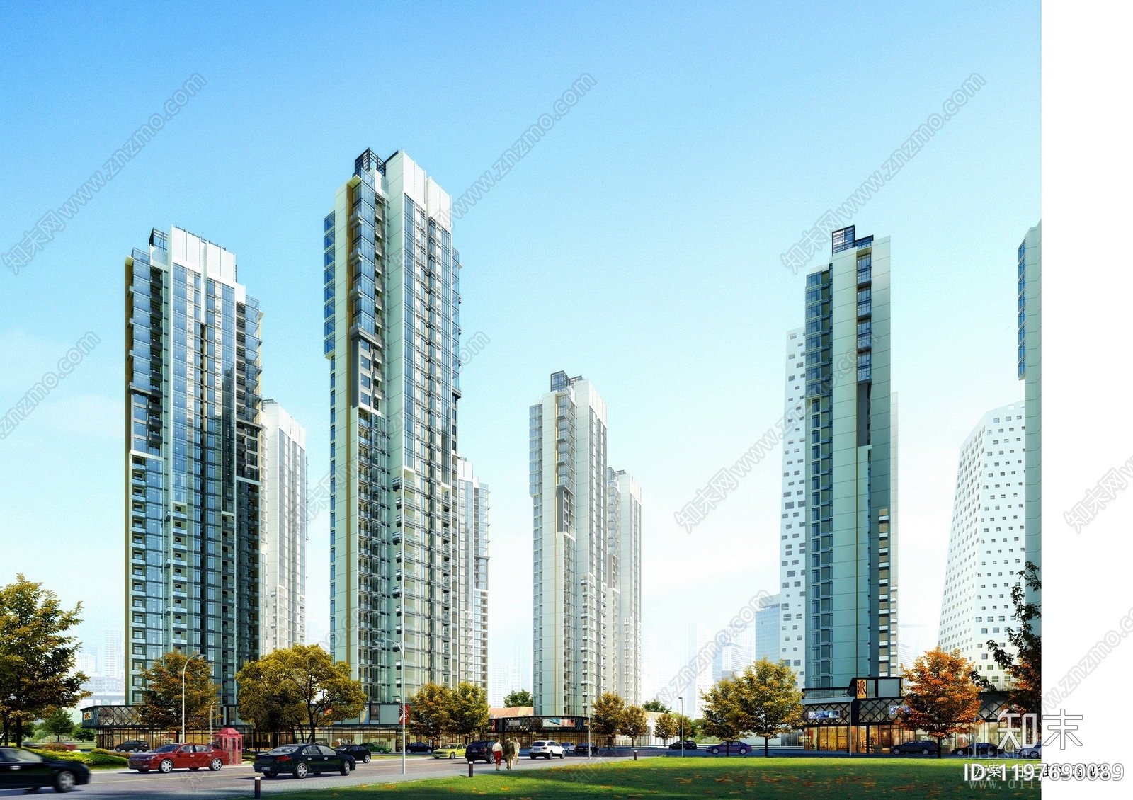 城市规划cad施工图下载【ID:1197690089】