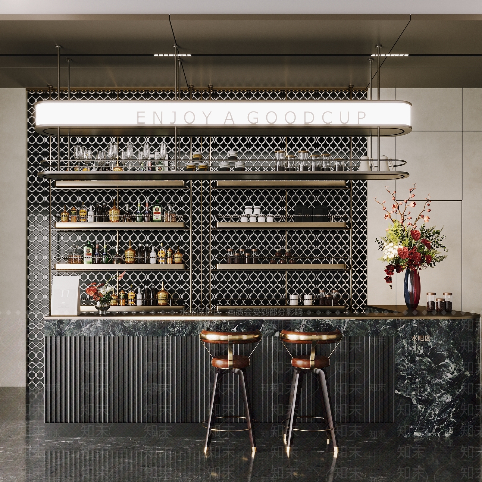 现代酒吧3D模型下载【ID:1197692750】