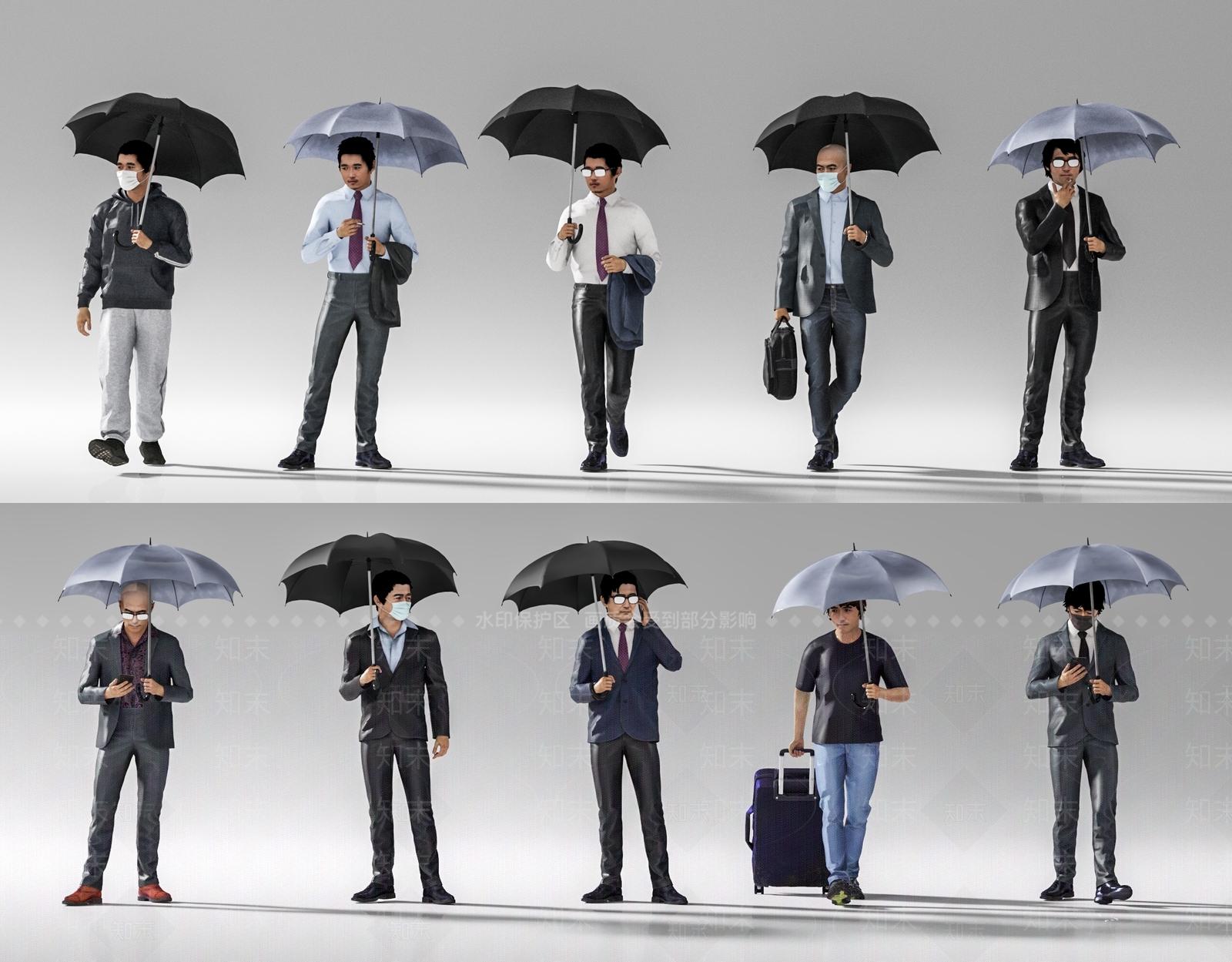 男人3D模型下载【ID:1197694526】