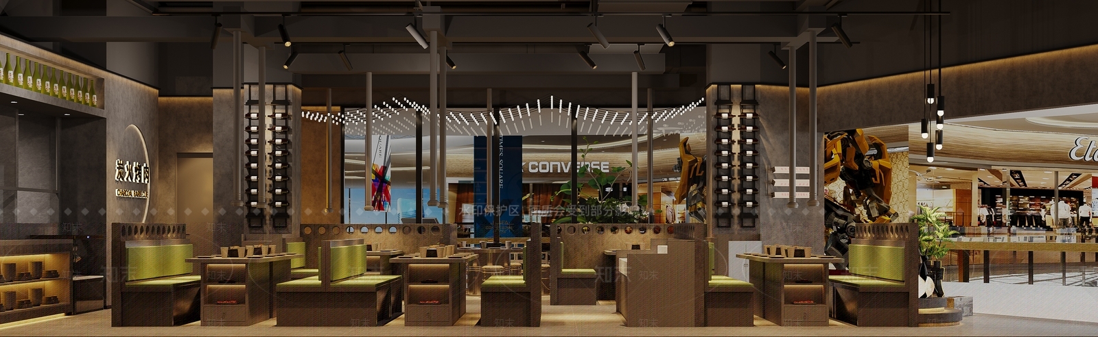 工业烤肉店3D模型下载【ID:1197701650】