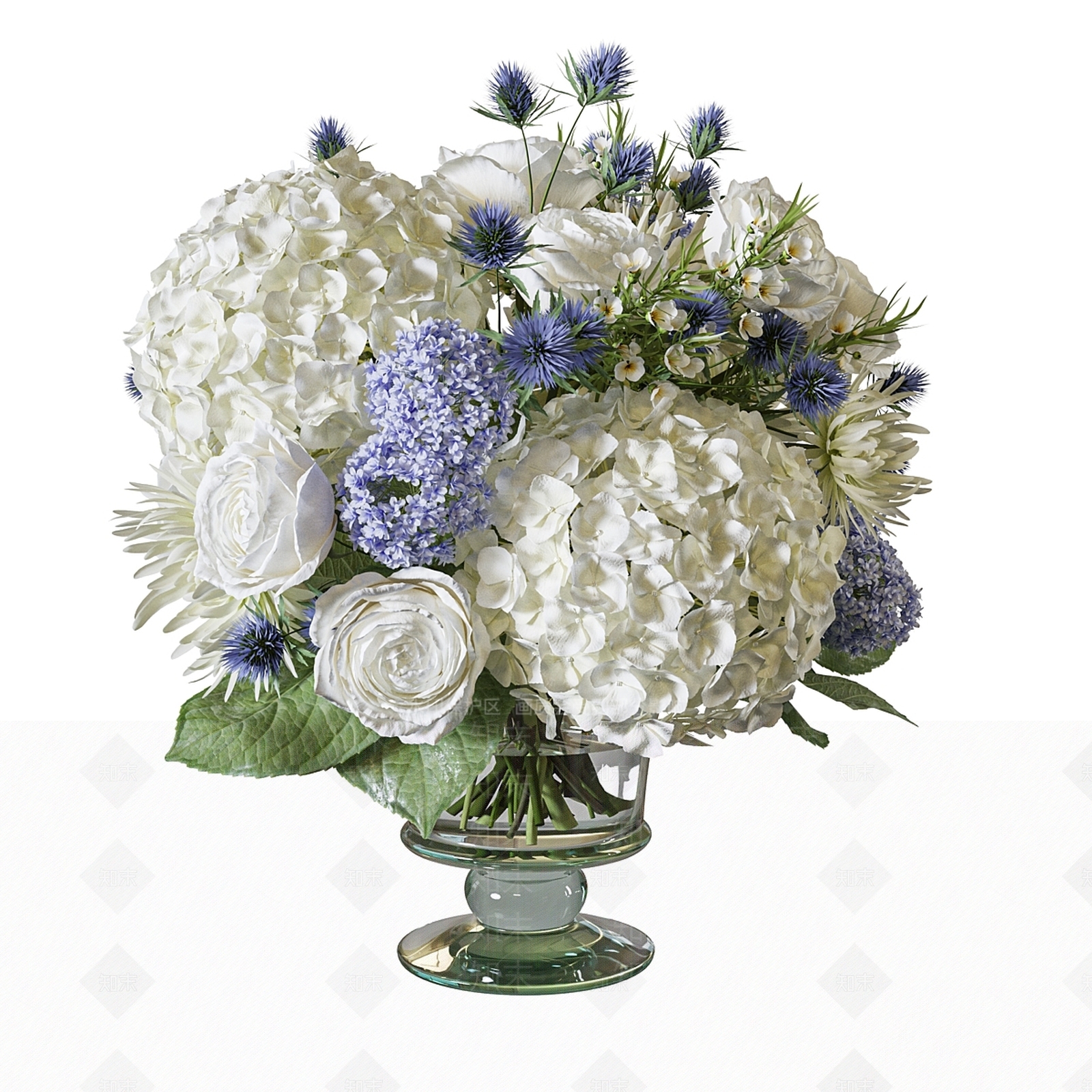 现代花艺3D模型下载【ID:1197702002】