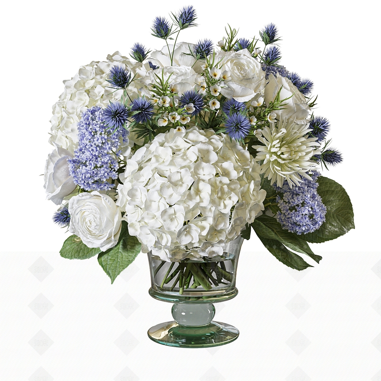 现代花艺3D模型下载【ID:1197702002】