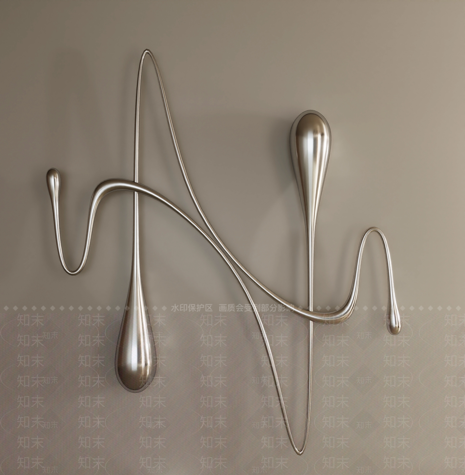 现代意式挂件3D模型下载【ID:1197704795】