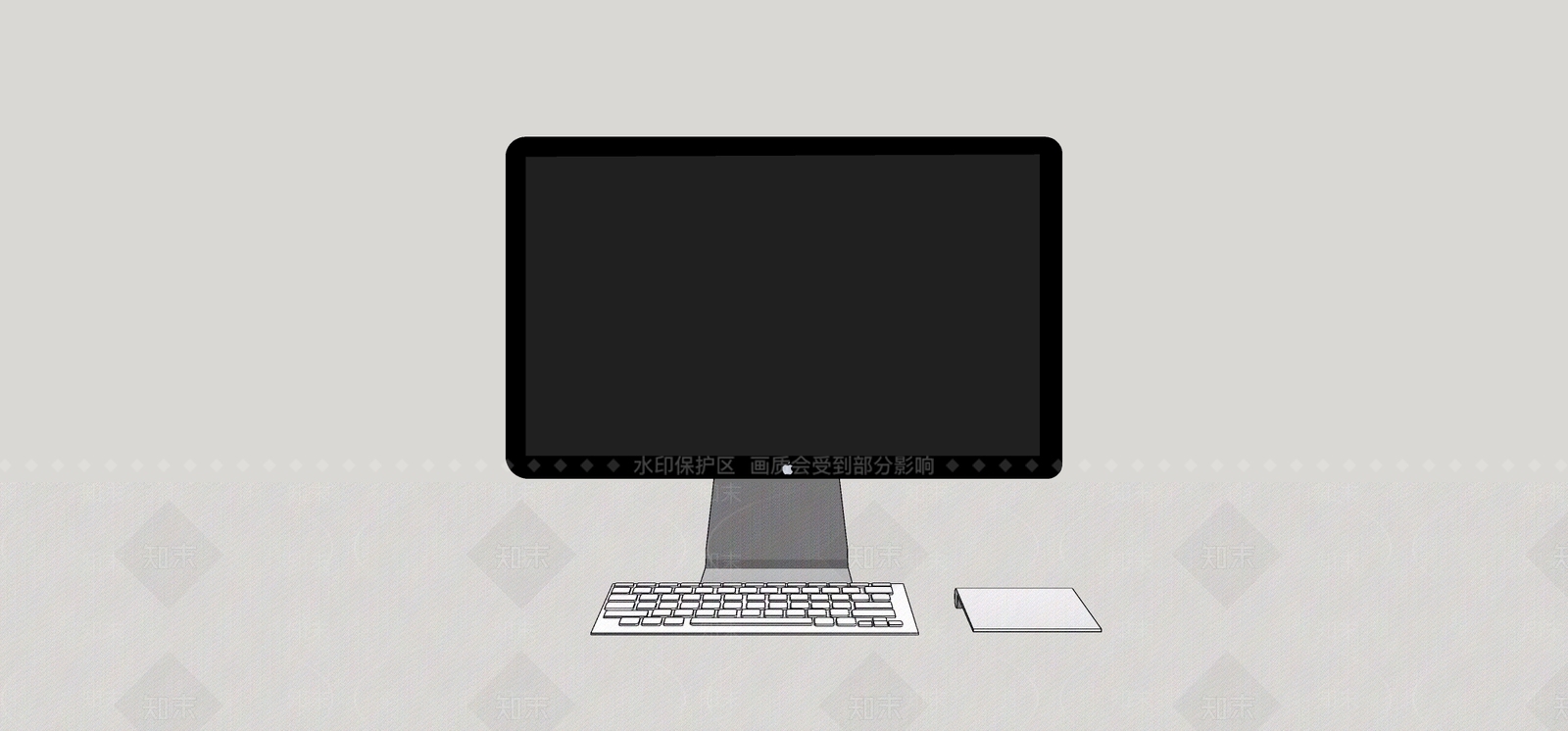 电脑SU模型下载【ID:1197705336】