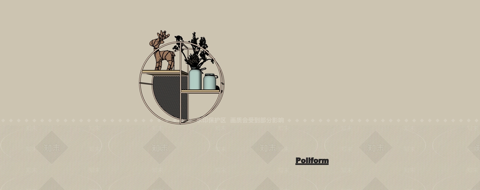 现代轻奢挂件SU模型下载【ID:1197709961】
