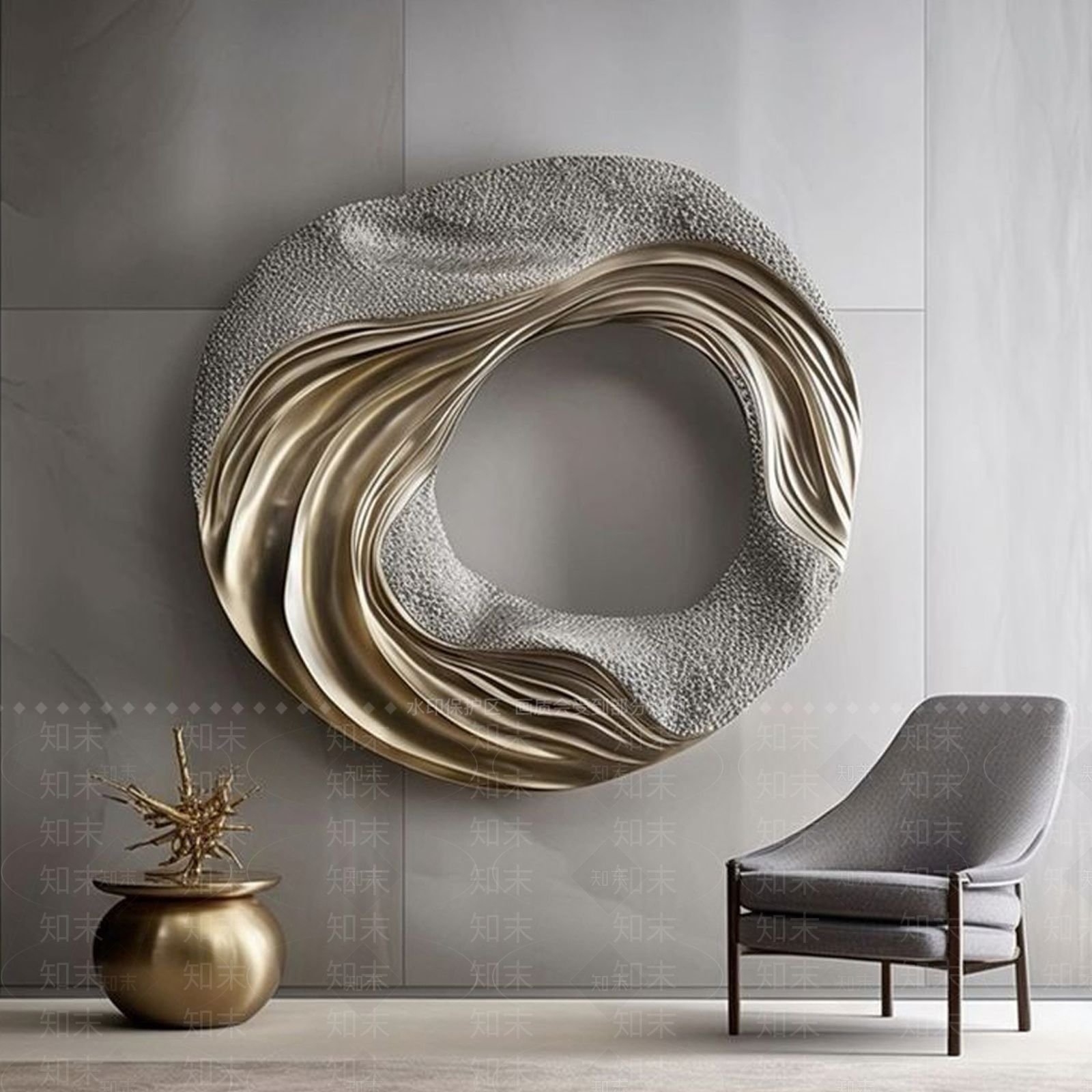 现代挂件3D模型下载【ID:1197713372】