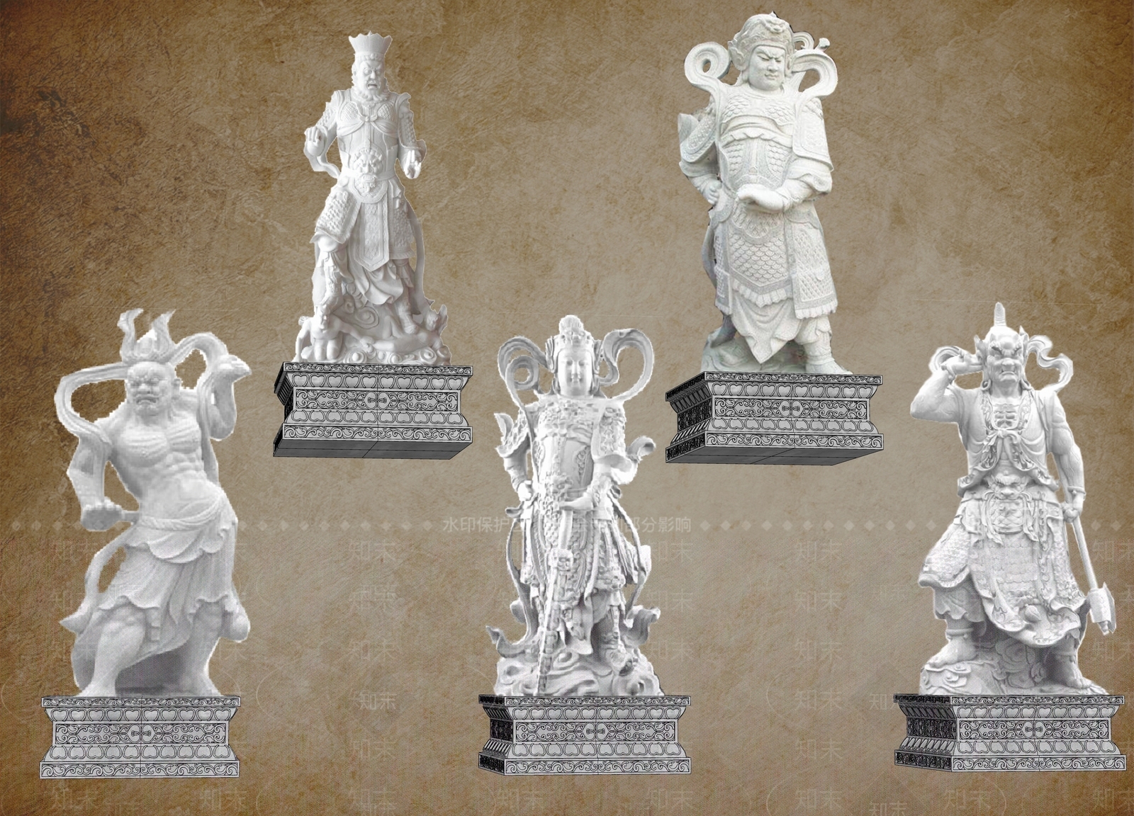 虚拟人物SU模型下载【ID:1197716549】