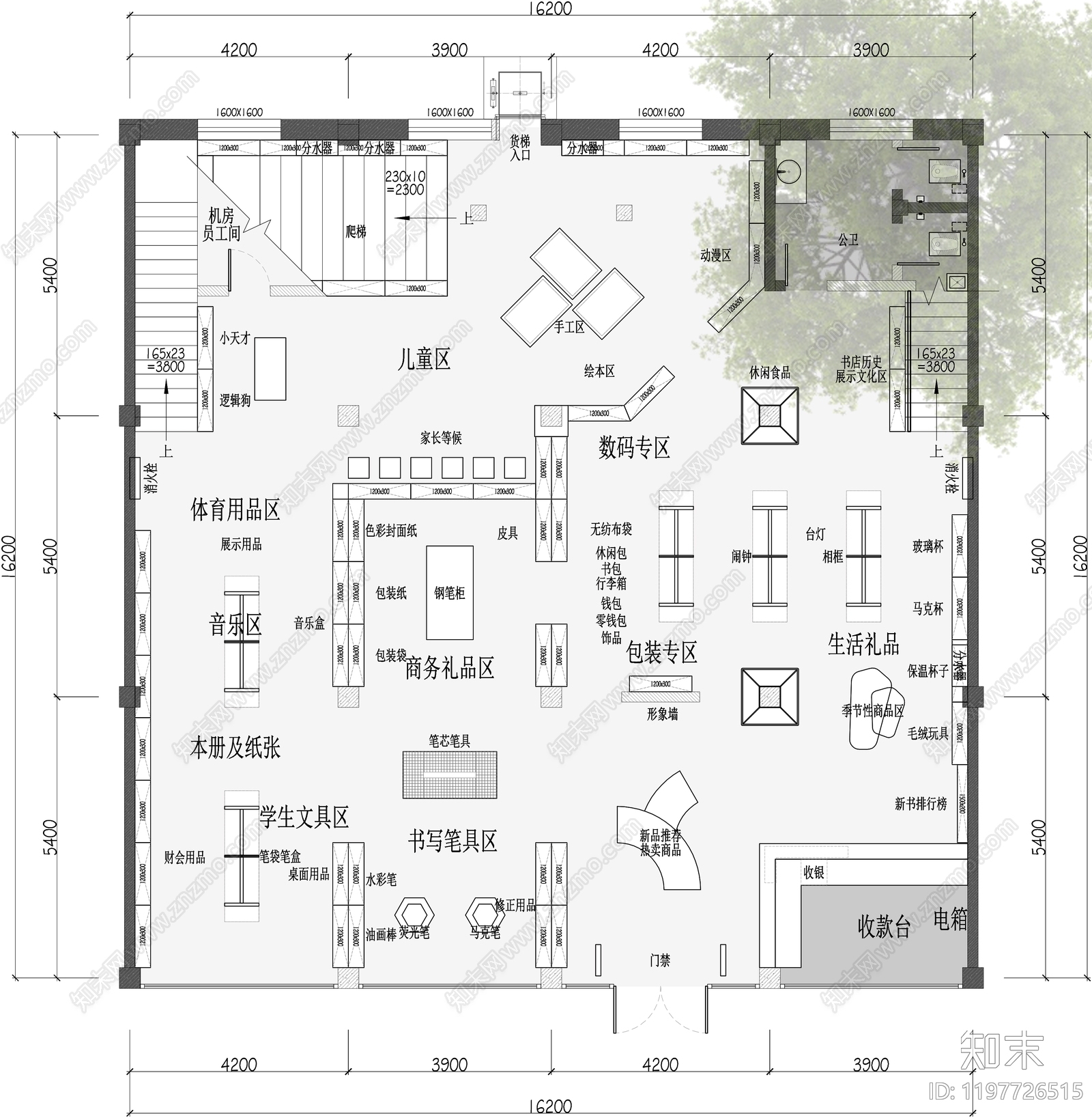 工装平面图施工图下载【ID:1197726515】