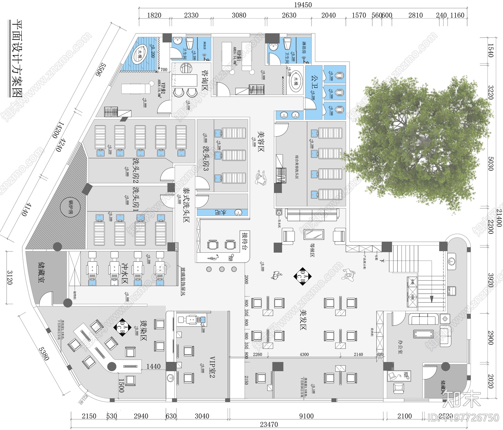 工装平面图施工图下载【ID:1197726750】