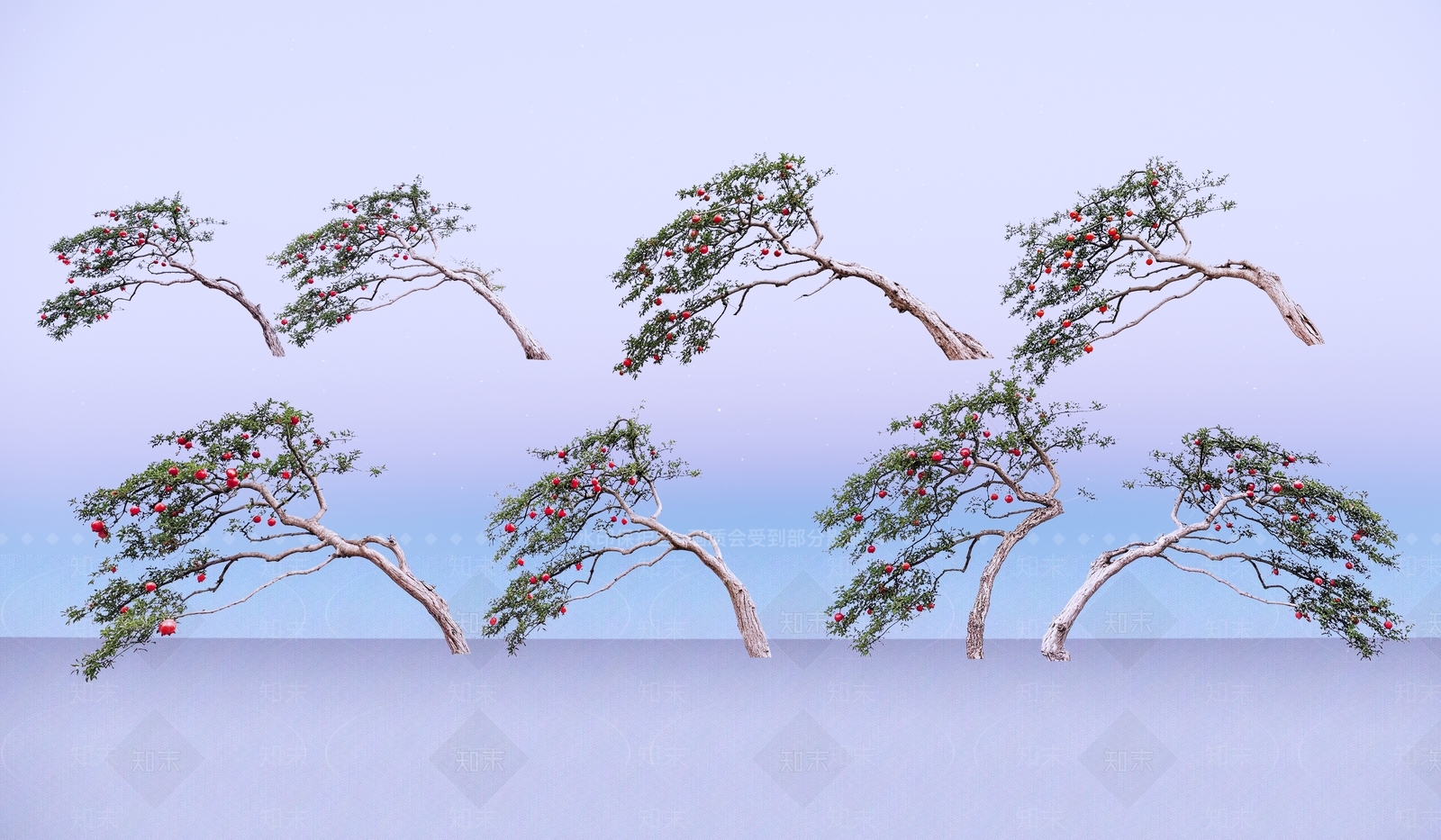 乔木SU模型下载【ID:1197728487】