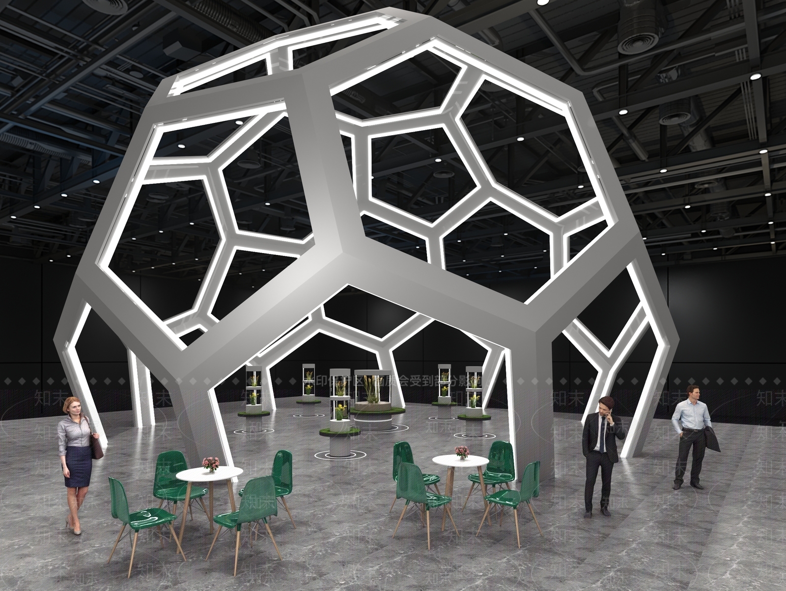 现代其他展厅3D模型下载【ID:1197735613】