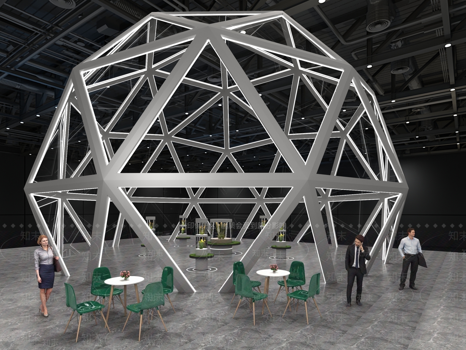 现代其他展厅3D模型下载【ID:1197735724】