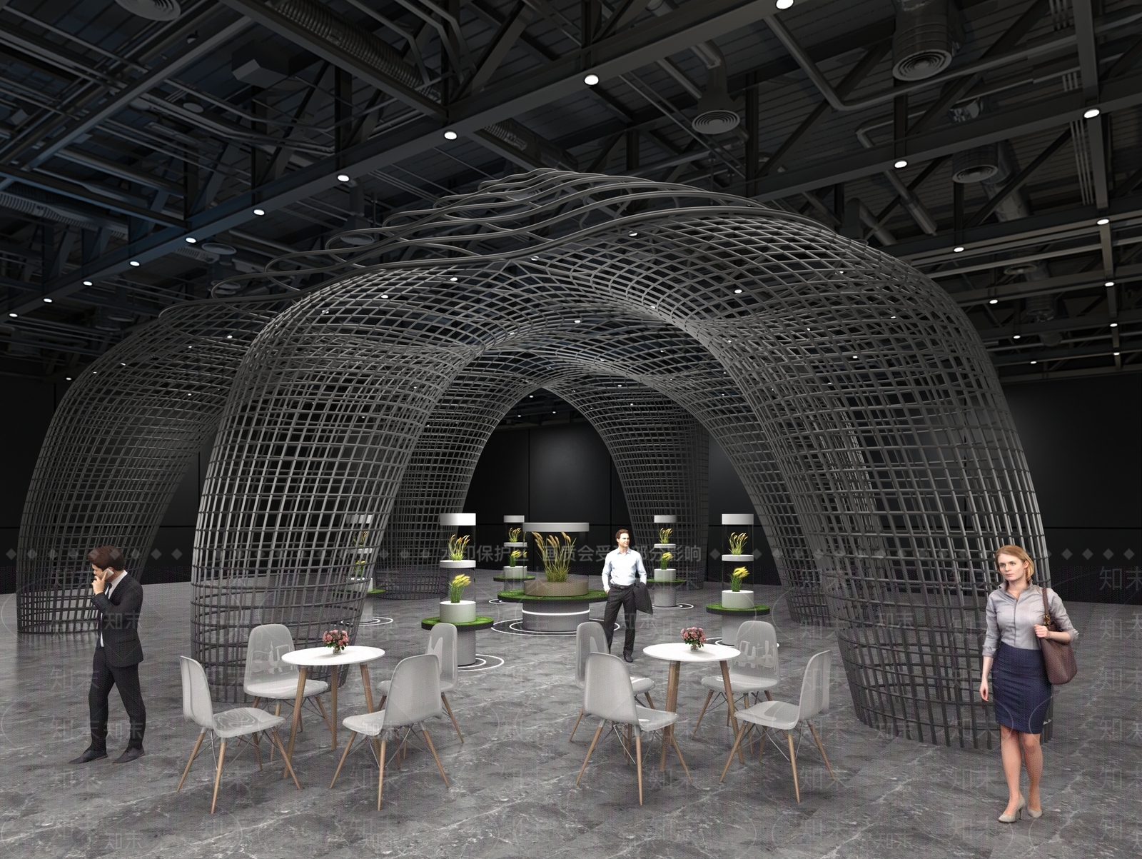 现代其他展厅3D模型下载【ID:1197736018】