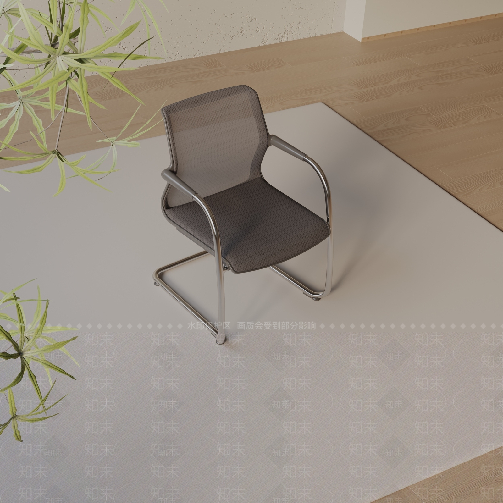 现代办公椅3D模型下载【ID:1197736657】