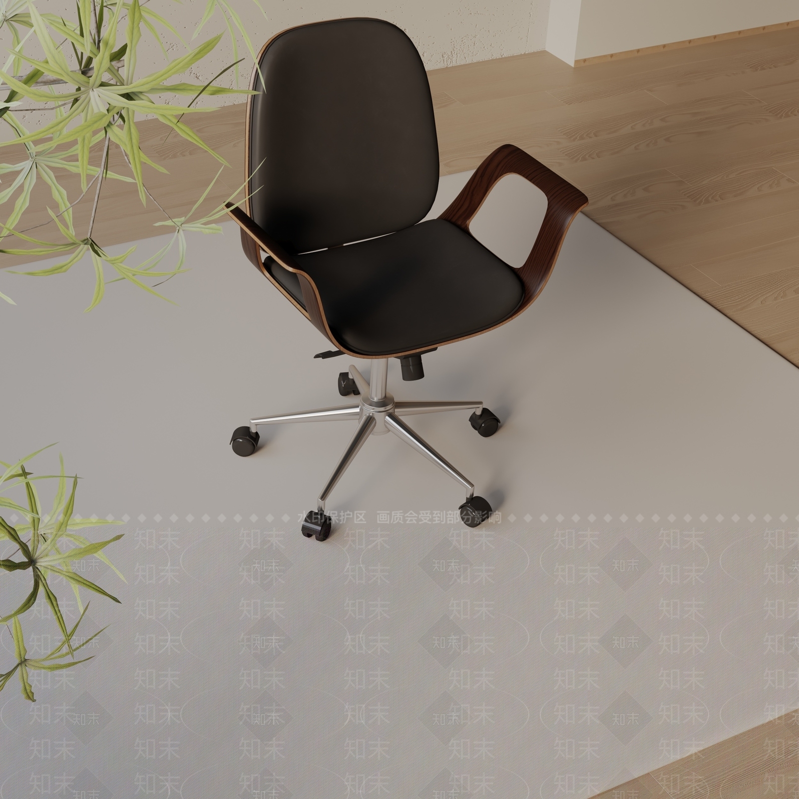 现代办公椅3D模型下载【ID:1197736975】