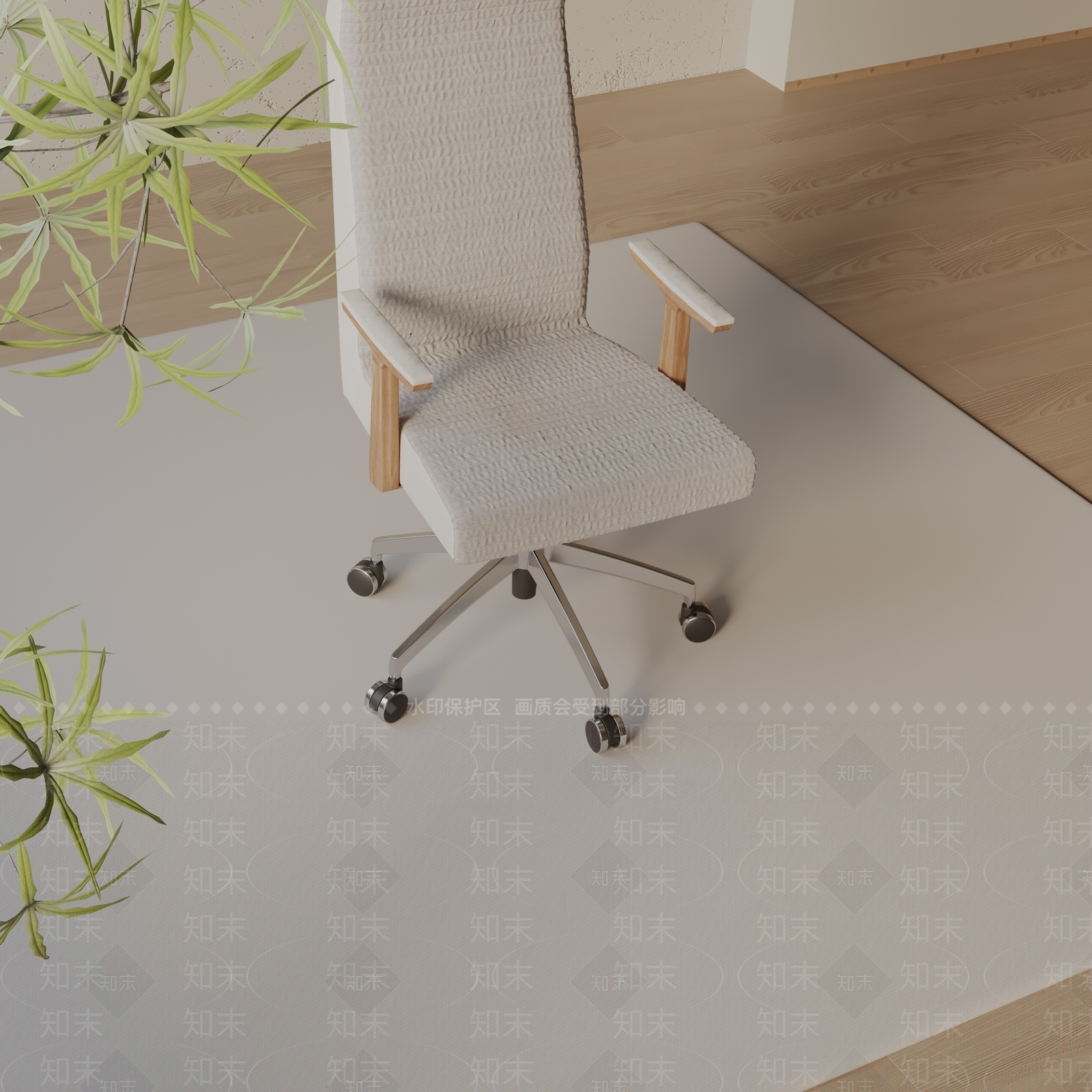 现代办公椅3D模型下载【ID:1197737326】