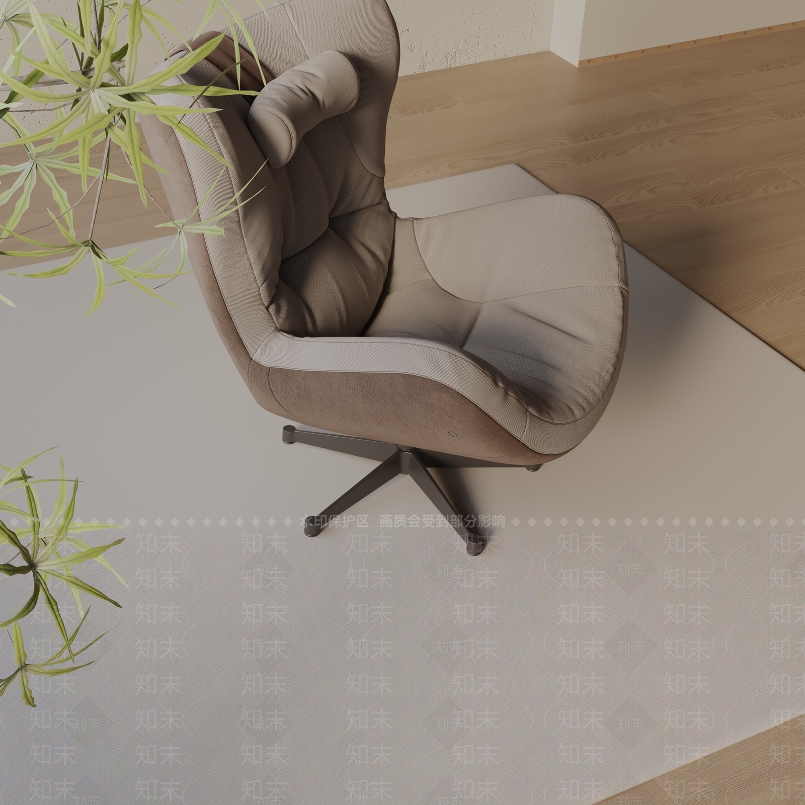 现代办公椅3D模型下载【ID:1197737644】