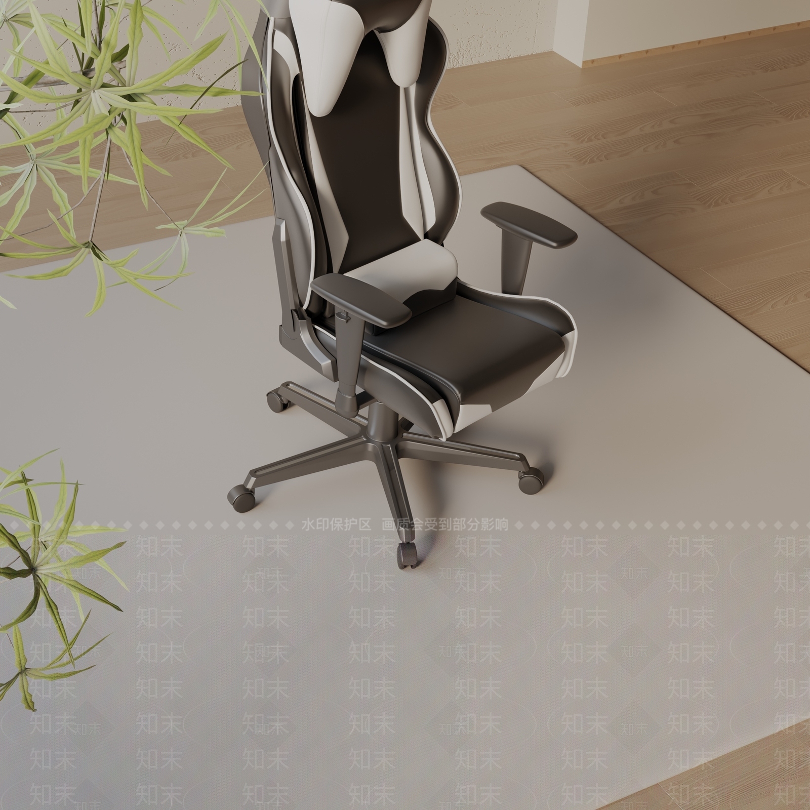 现代办公椅3D模型下载【ID:1197738069】