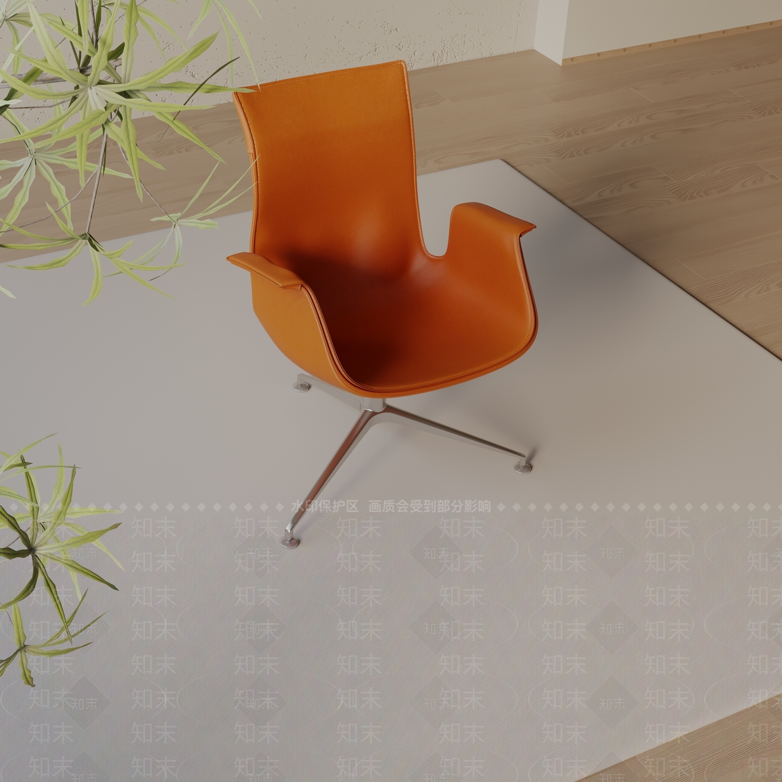 现代办公椅3D模型下载【ID:1197738166】