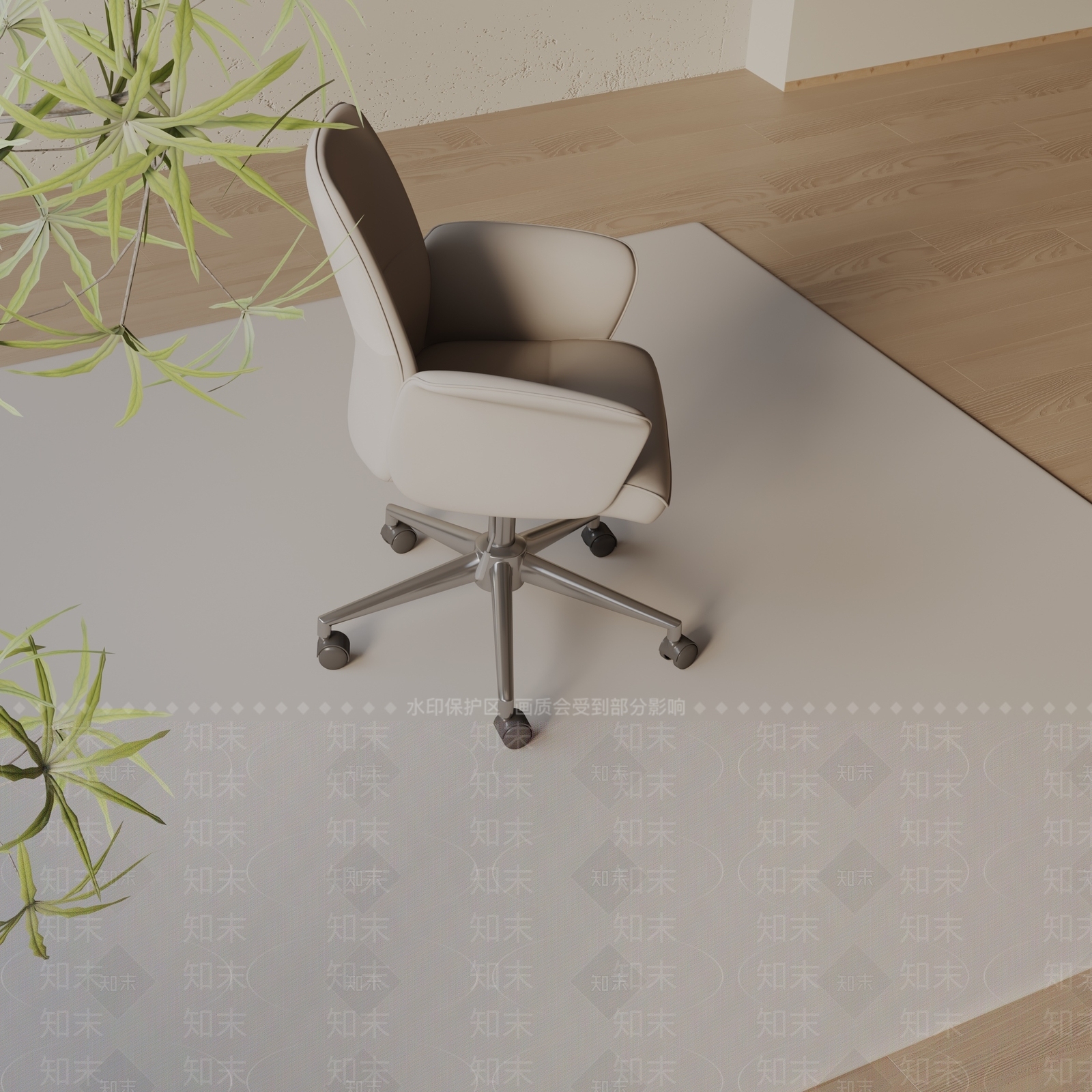 现代办公椅3D模型下载【ID:1197738609】
