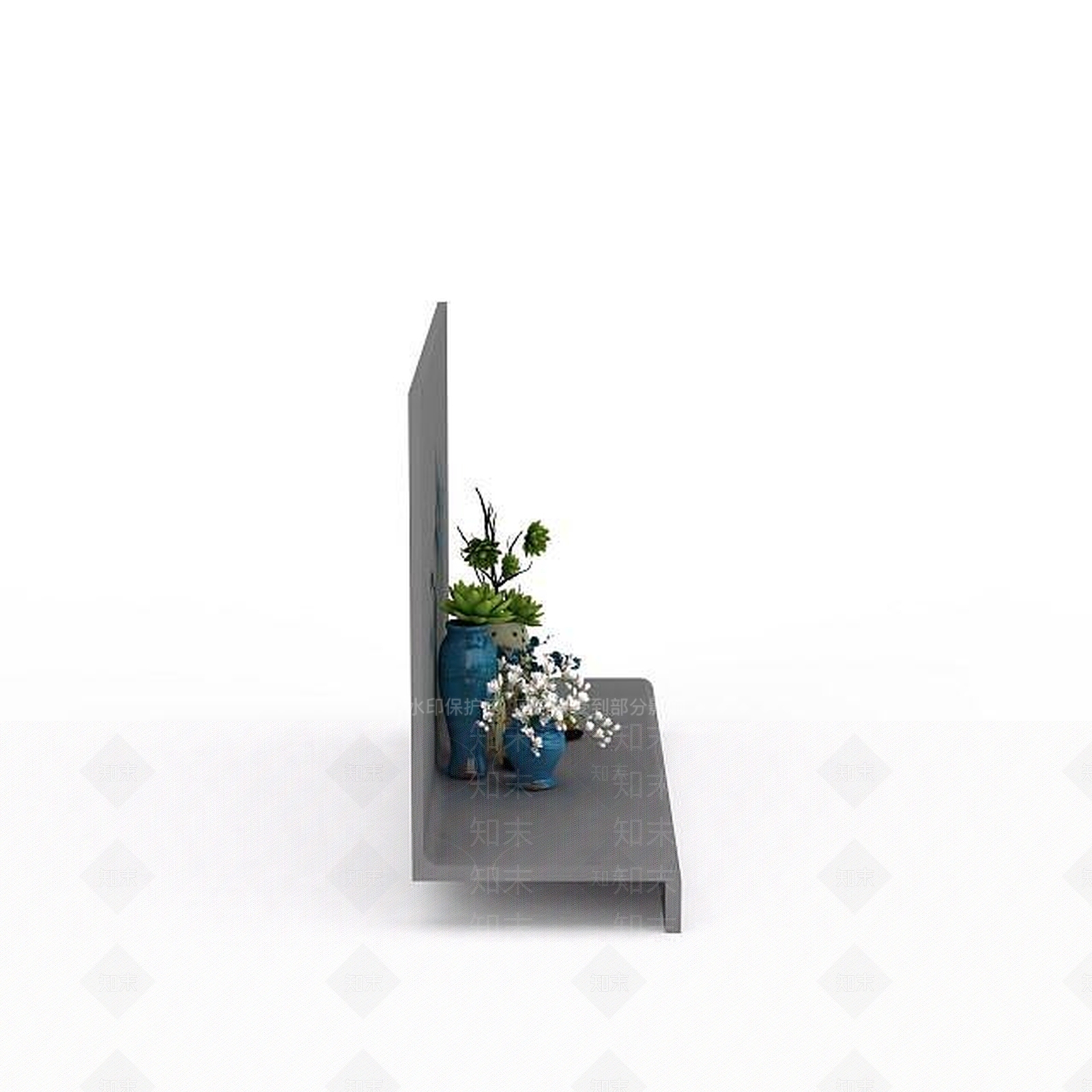 现代摆件组合3D模型下载【ID:1197741799】
