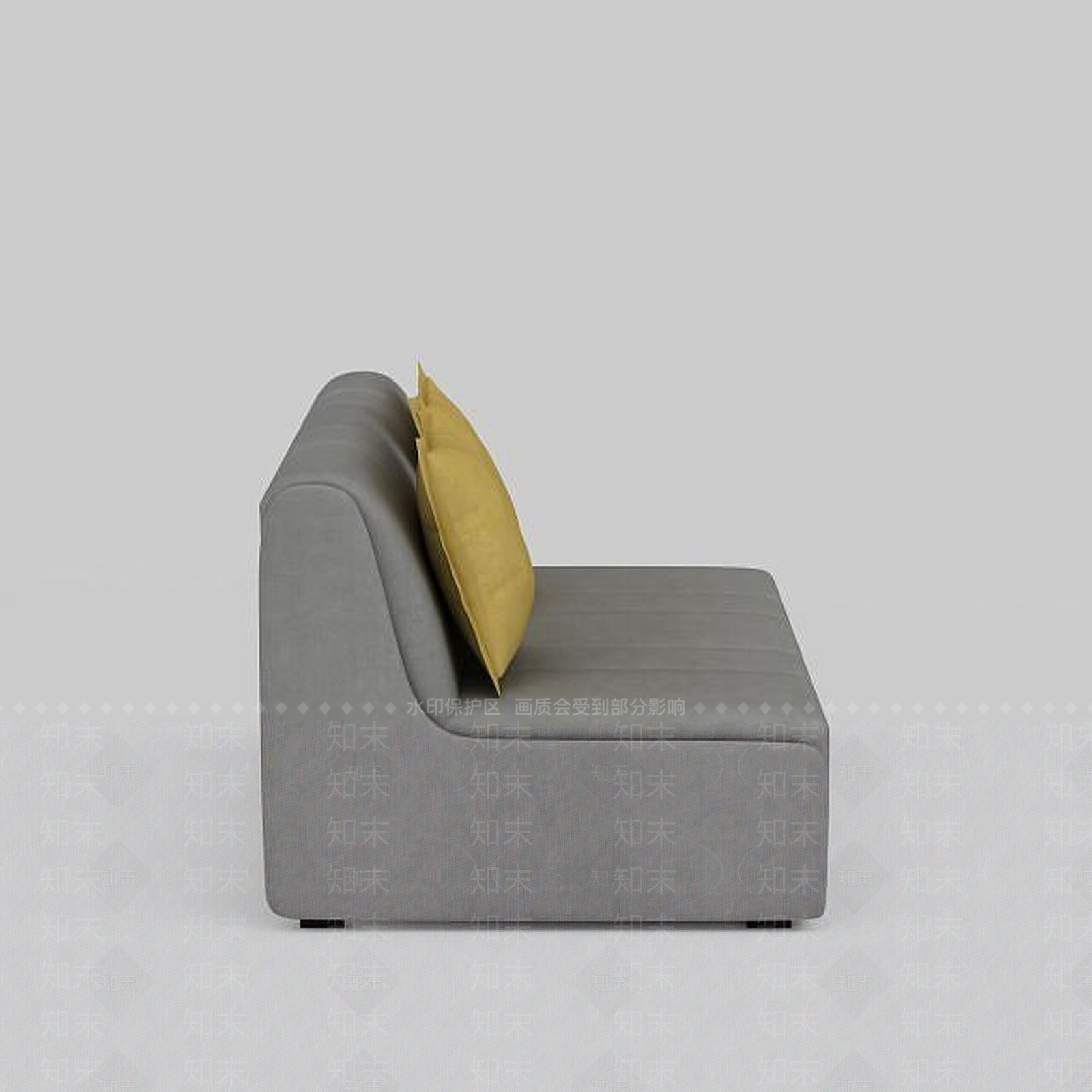 现代双人沙发3D模型下载【ID:1197742357】