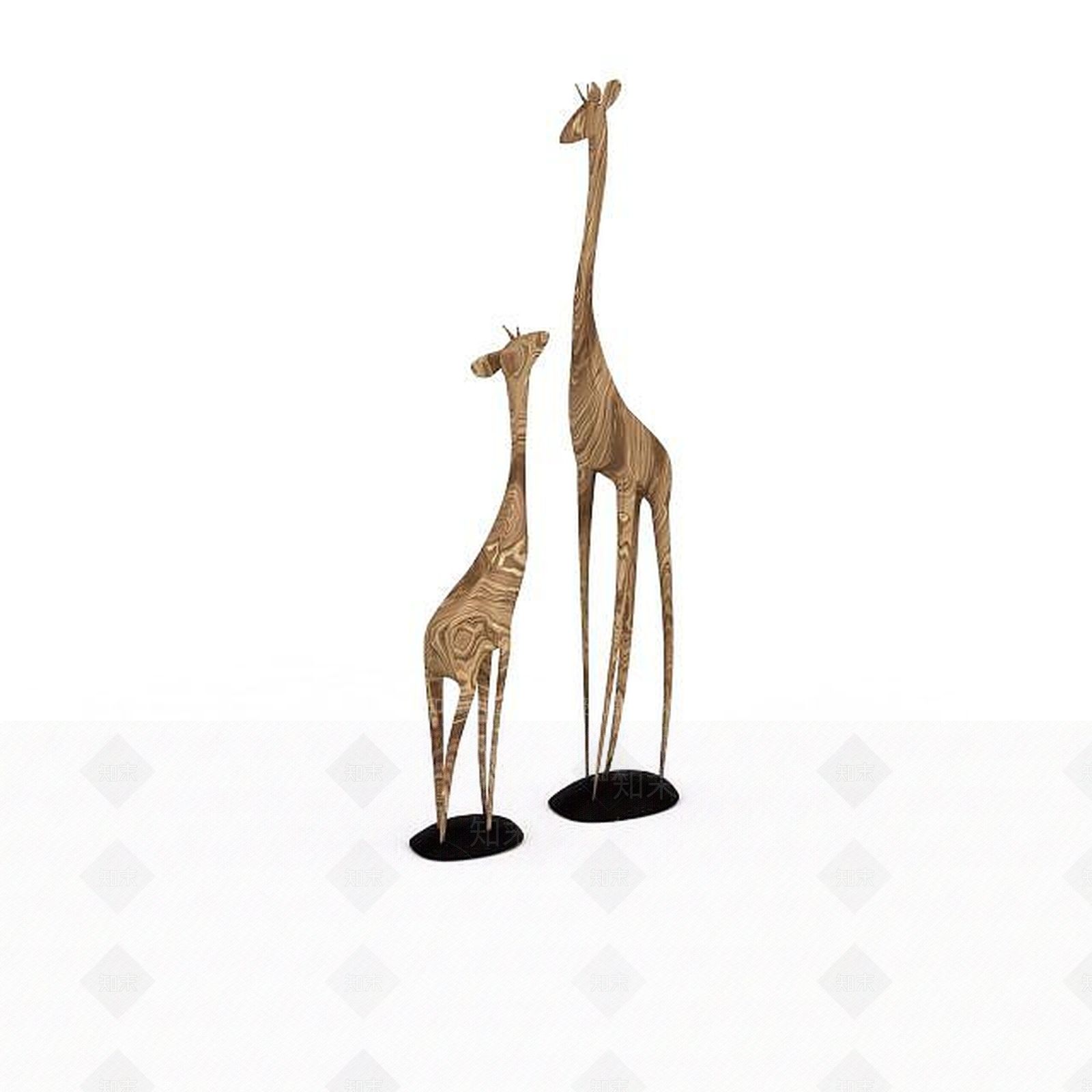 现代摆件组合3D模型下载【ID:1197742509】