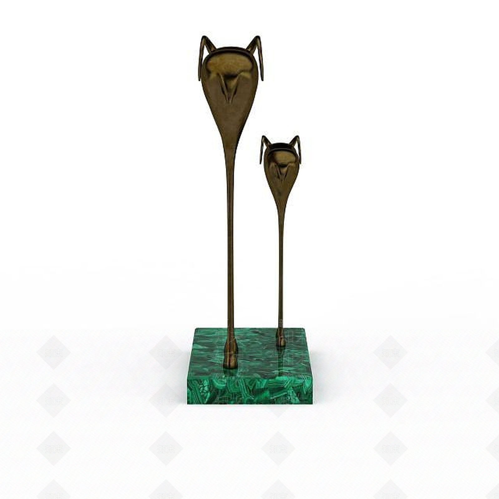 现代摆件组合3D模型下载【ID:1197742644】