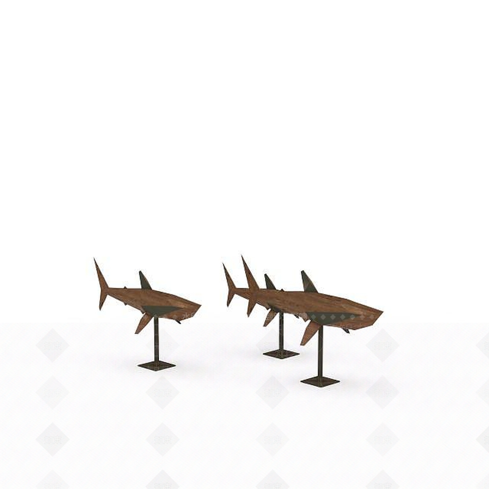 现代摆件组合3D模型下载【ID:1197742798】