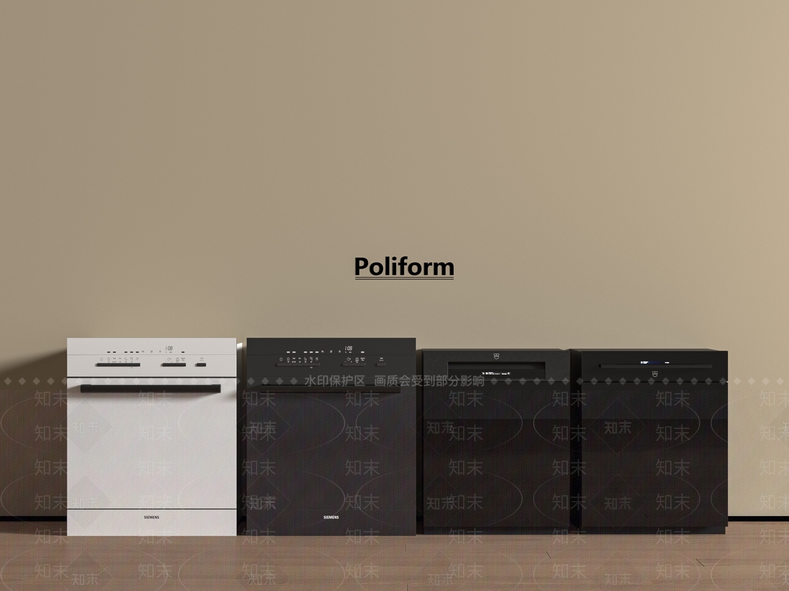 厨房用品3D模型下载【ID:1197744382】