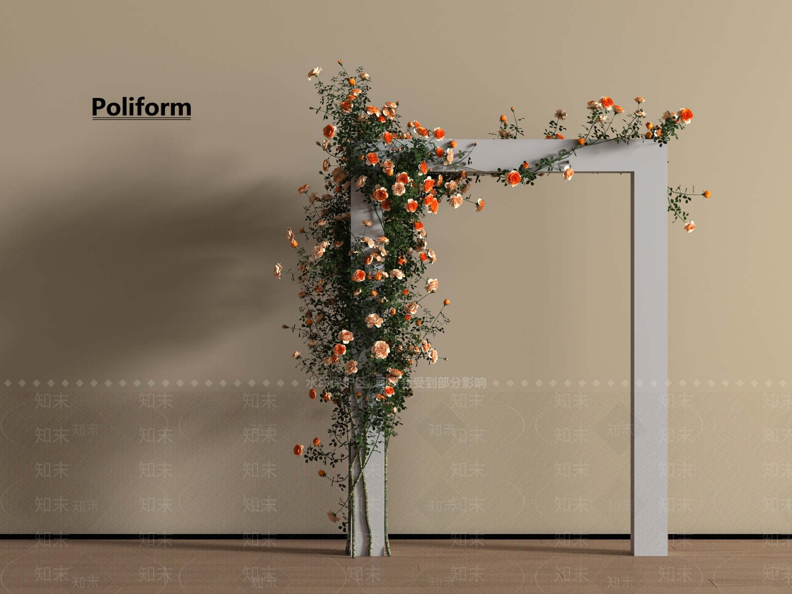 花草组合3D模型下载【ID:1197744607】