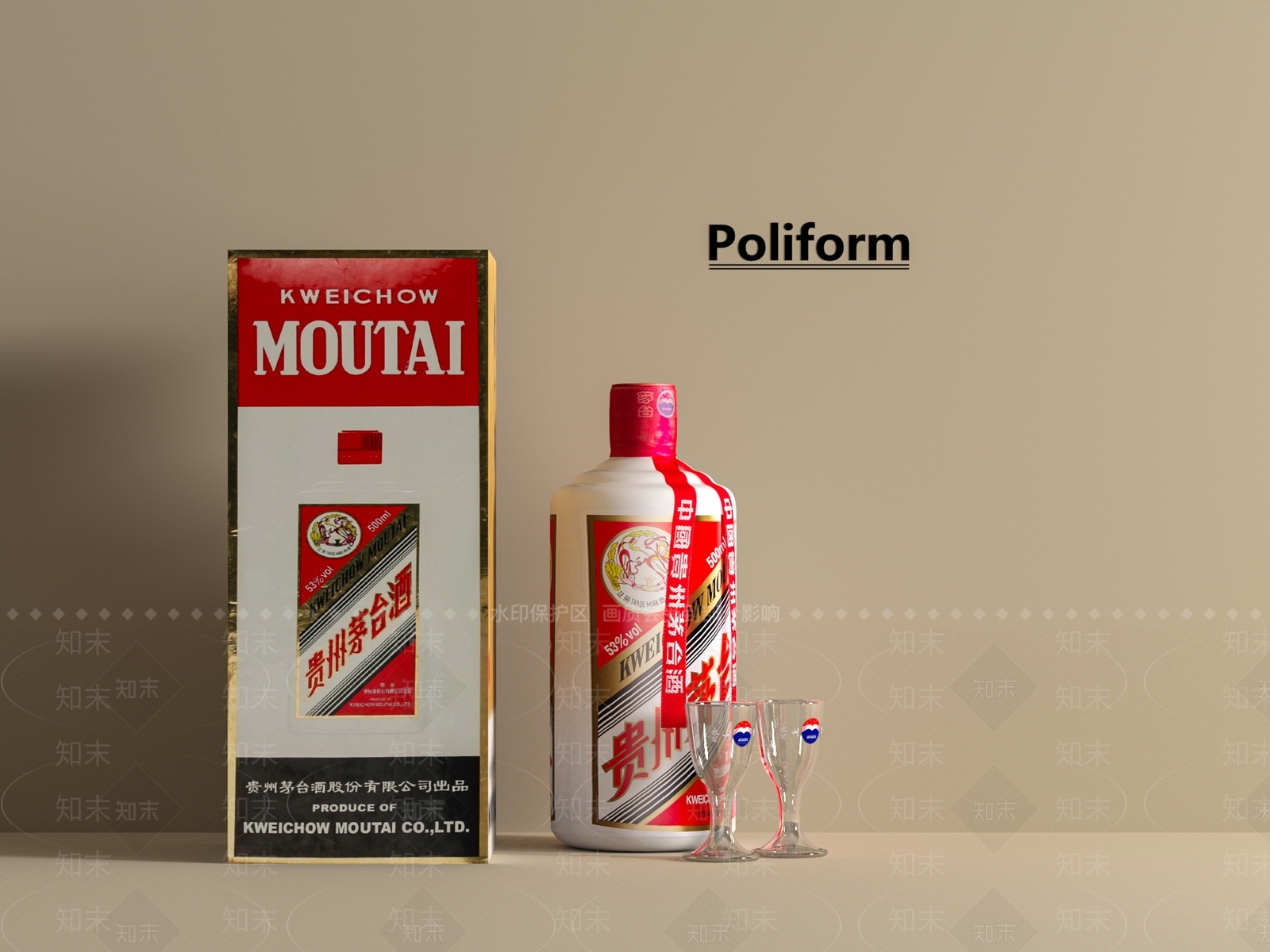 酒水食物3D模型下载【ID:1197745246】