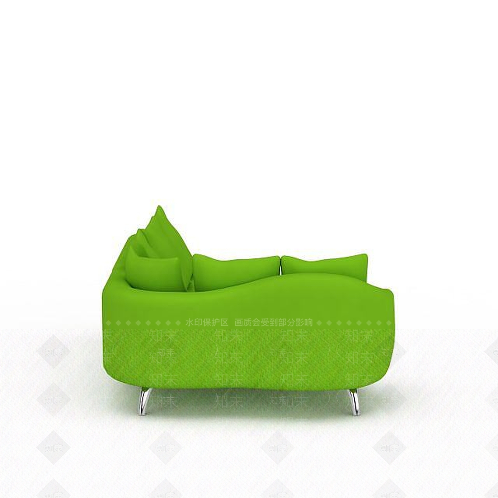 现代双人沙发3D模型下载【ID:1197745020】